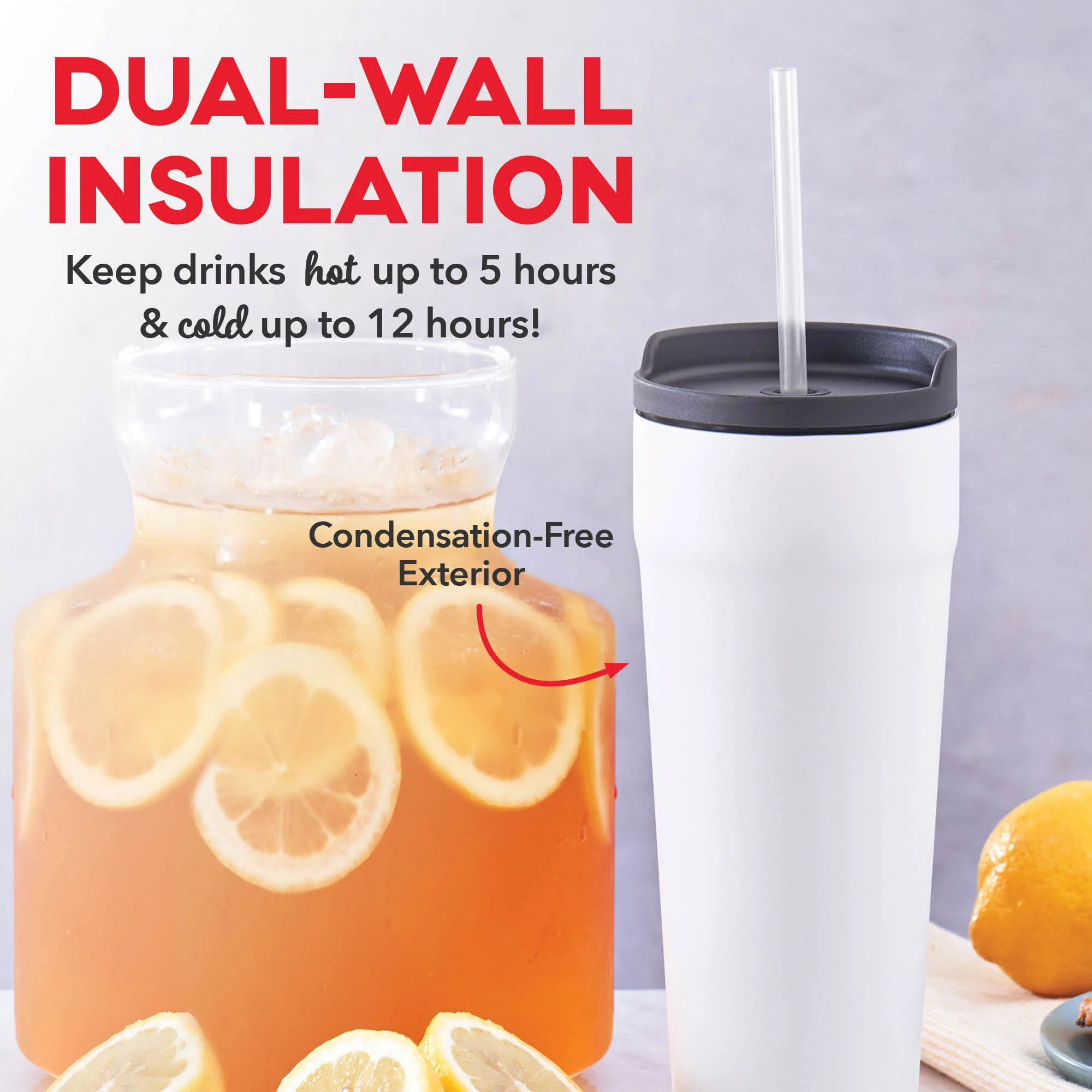 2-in-1 Spill-Proof Insulated Tumbler - Image 15