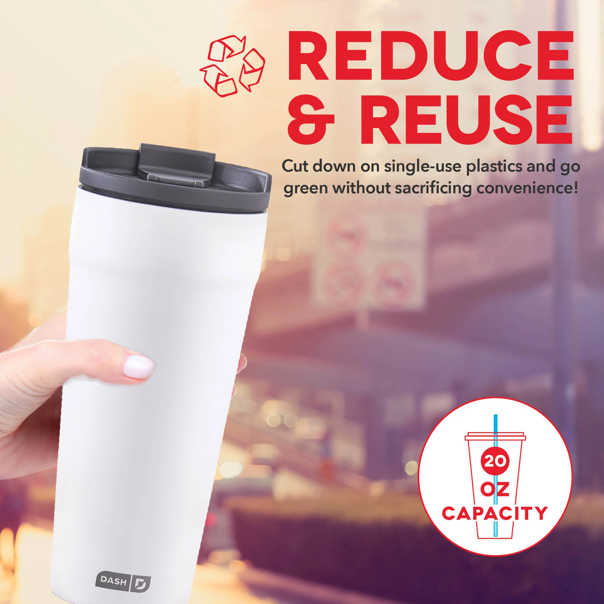 2-in-1 Spill-Proof Insulated Tumbler - Image 16