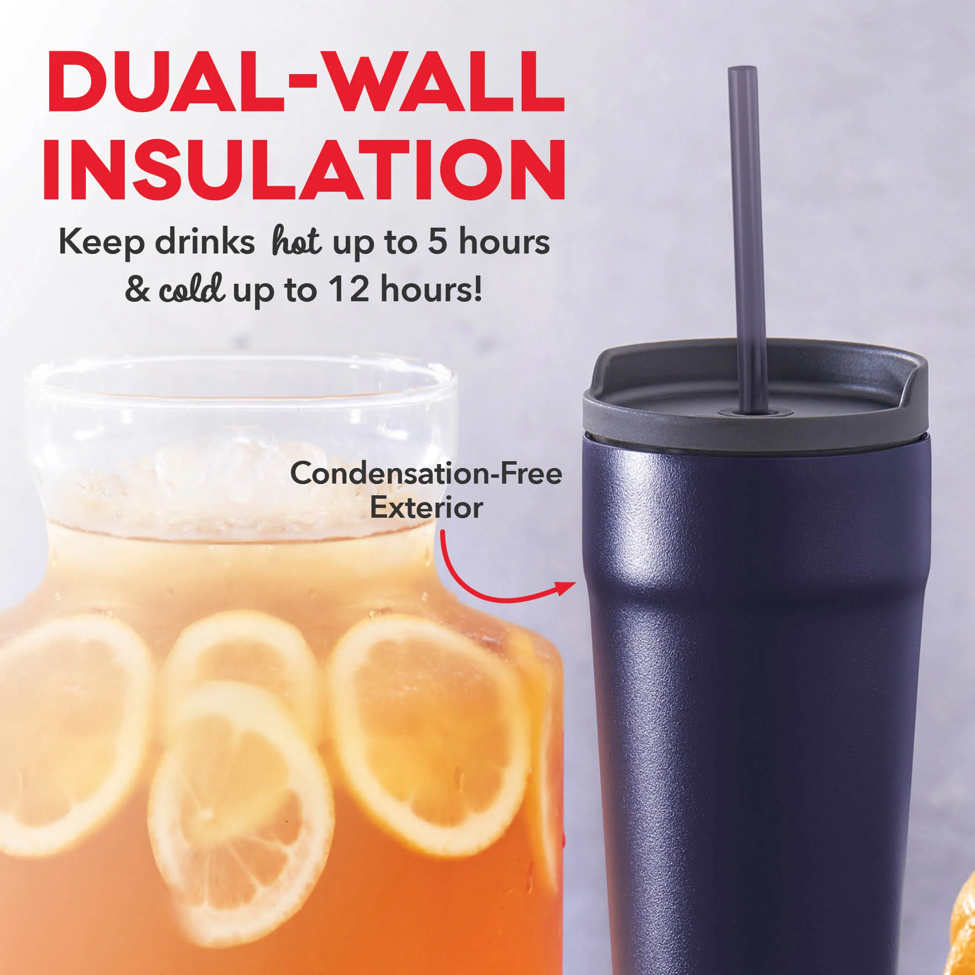 2-in-1 Spill-Proof Insulated Tumbler - Image 3