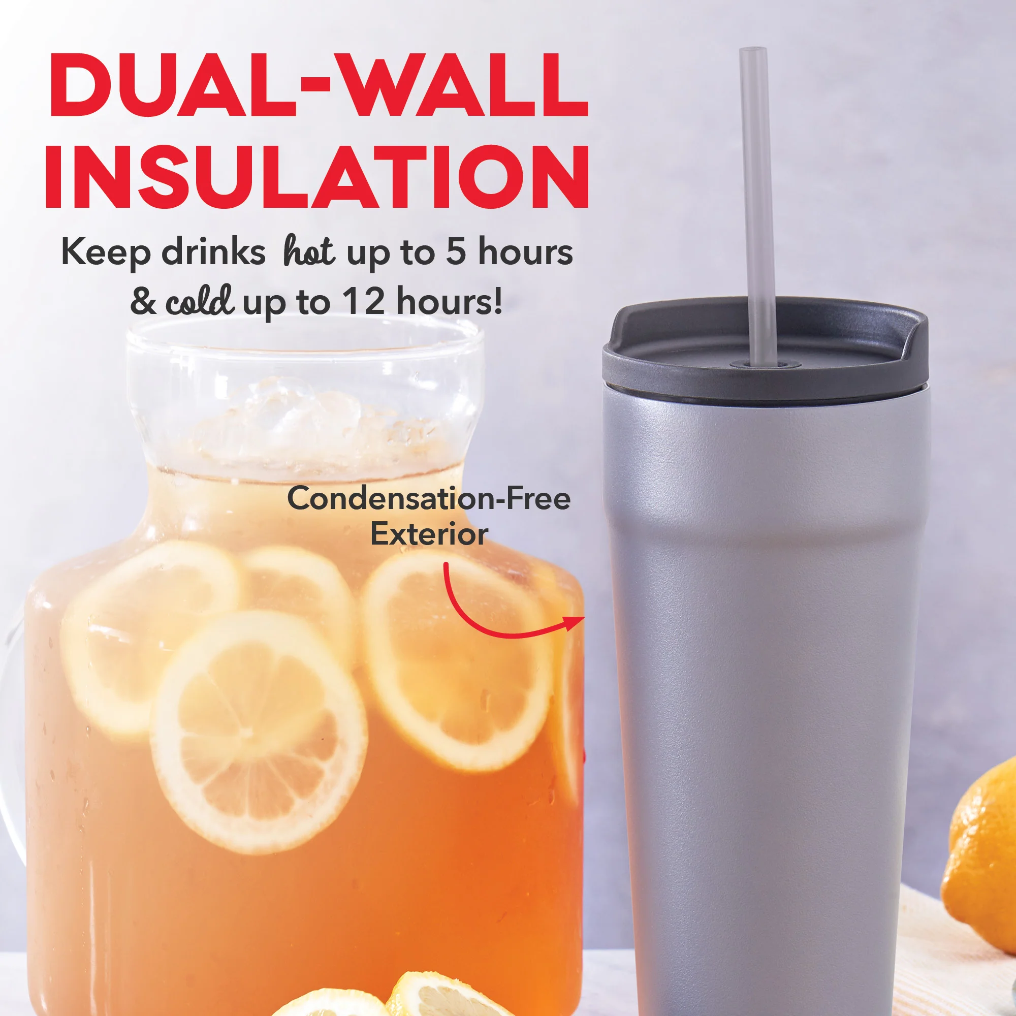 2-in-1 Spill-Proof Insulated Tumbler - Image 9