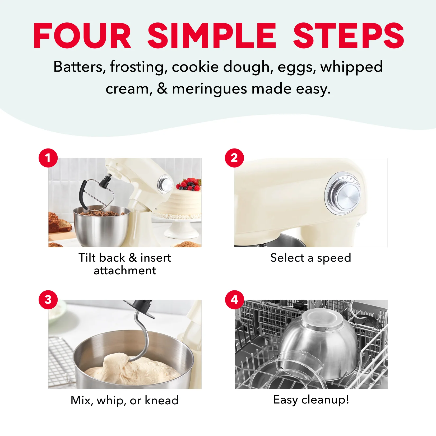 3.5 Qt Tilt Head Stand Mixer - Image 14