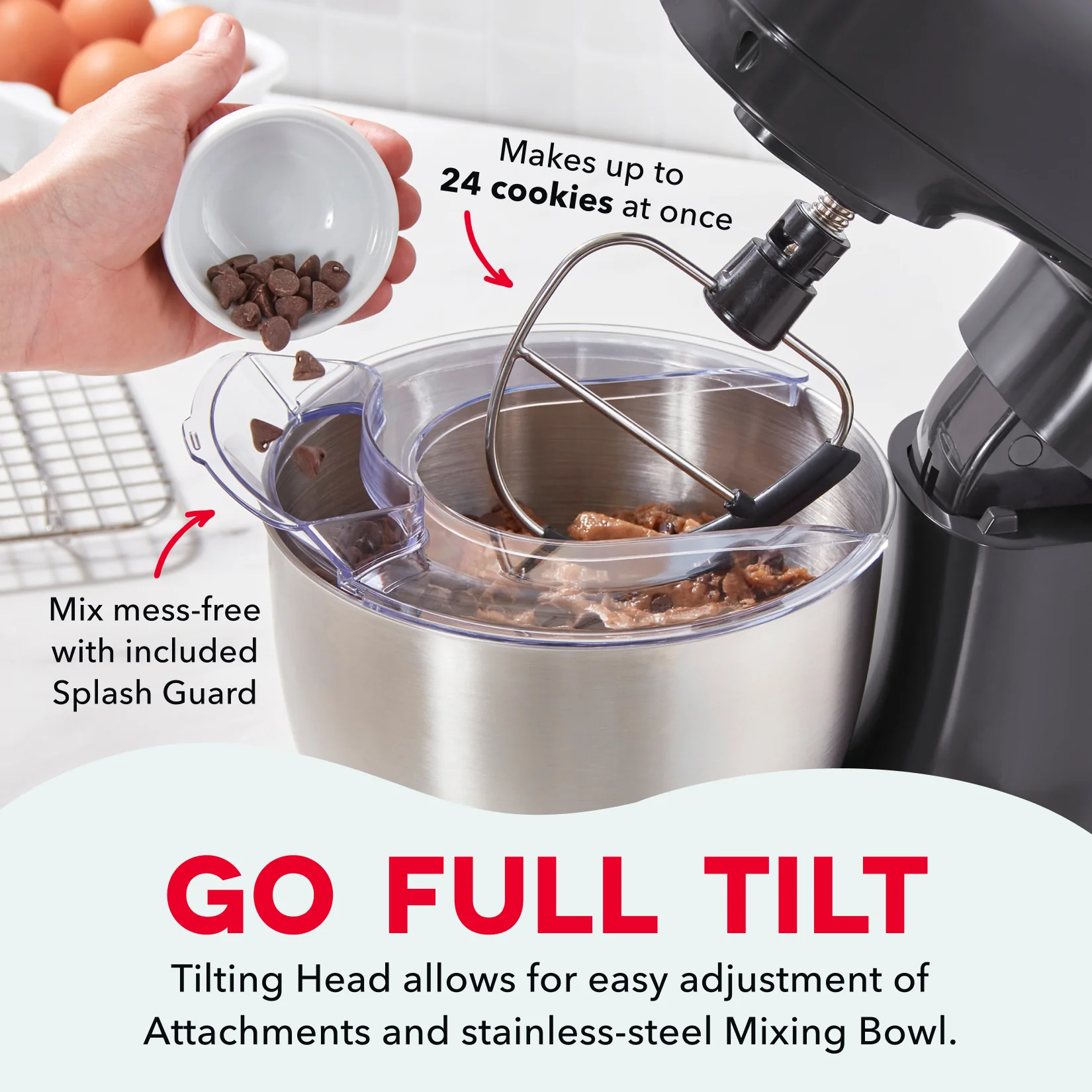 3.5 Qt Tilt Head Stand Mixer - Image 19