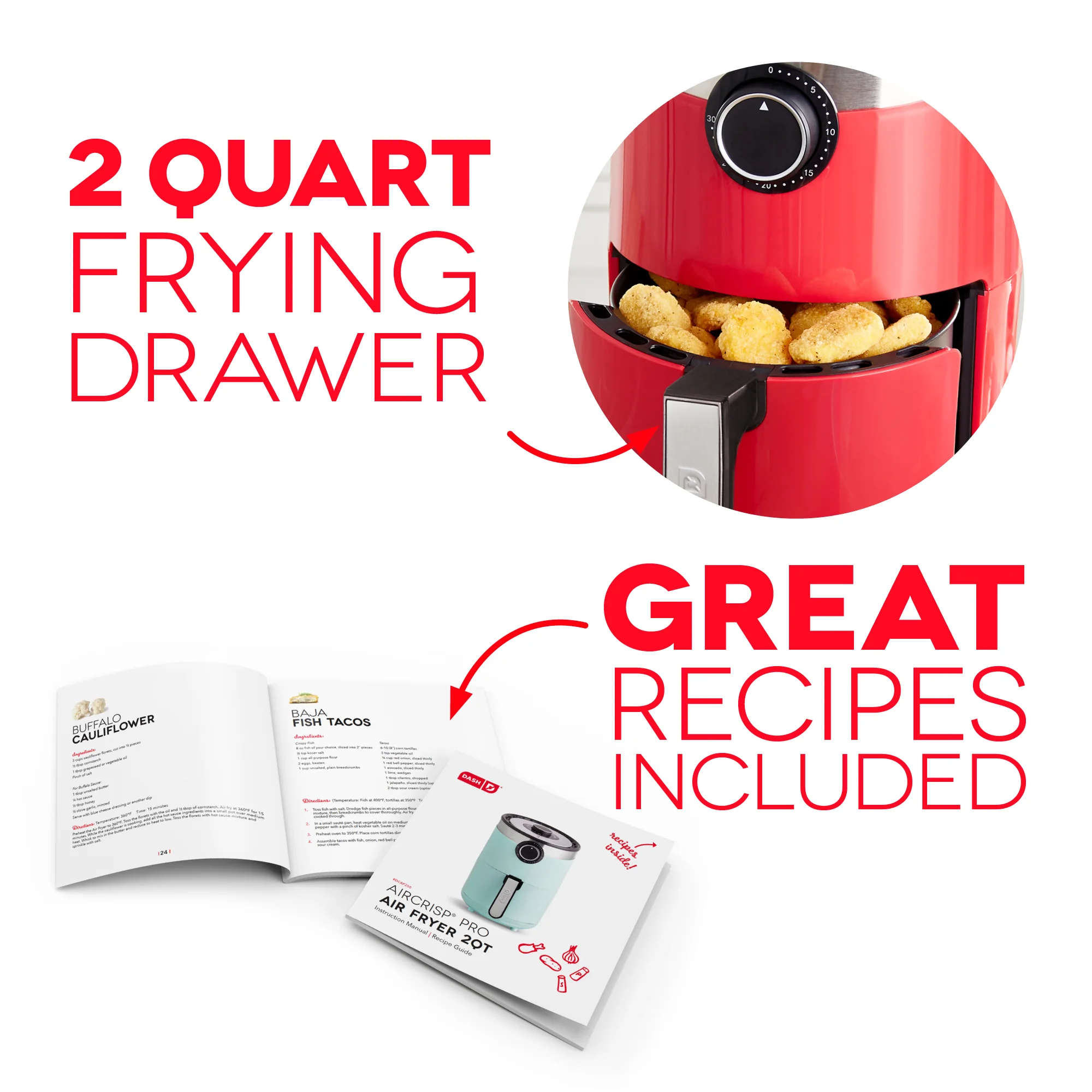 Aircrisp® Pro Compact Air Fryer 2Qt. - Image 18