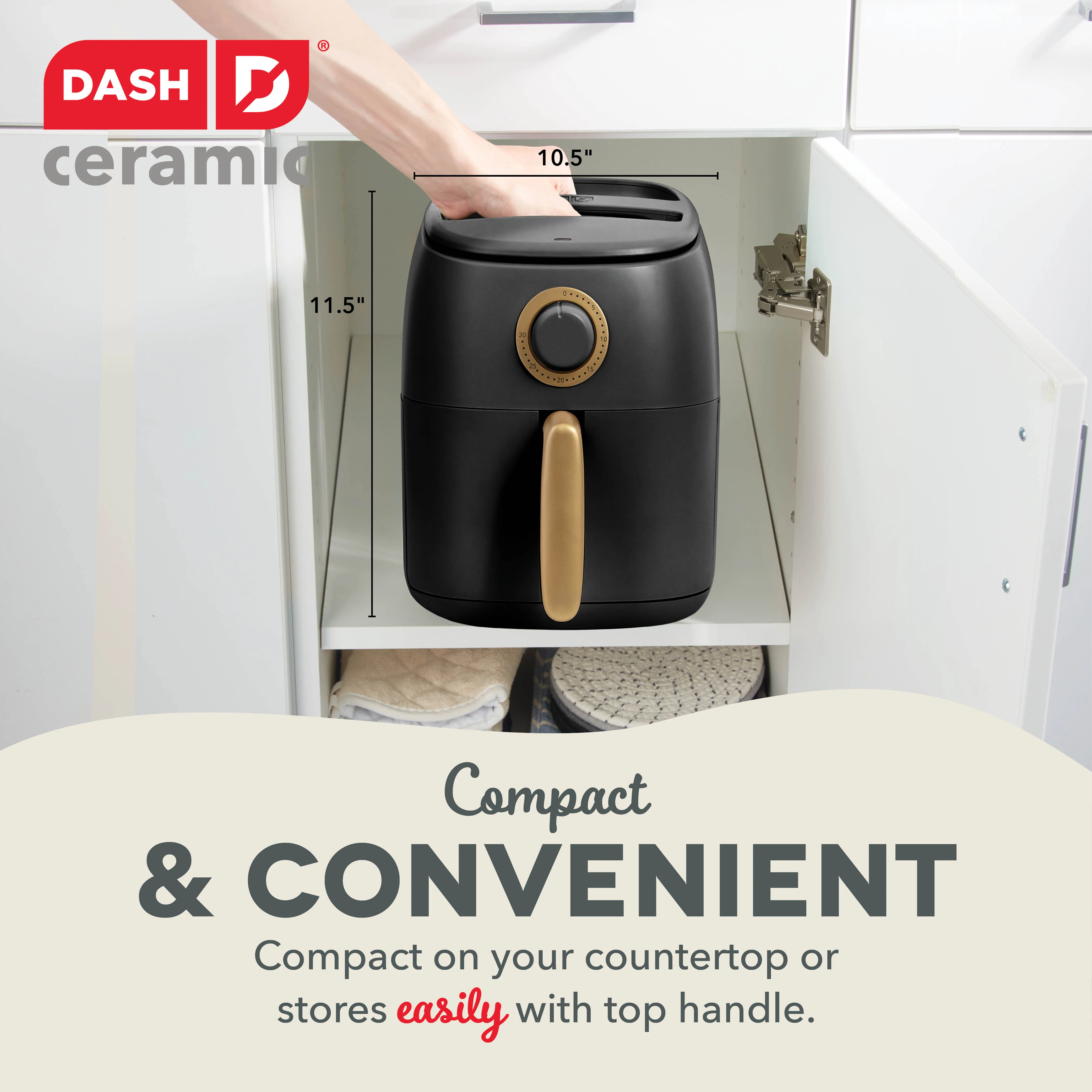 Ceramic Tasti-Crisp Express Air Fryer 2.6QT - Image 17