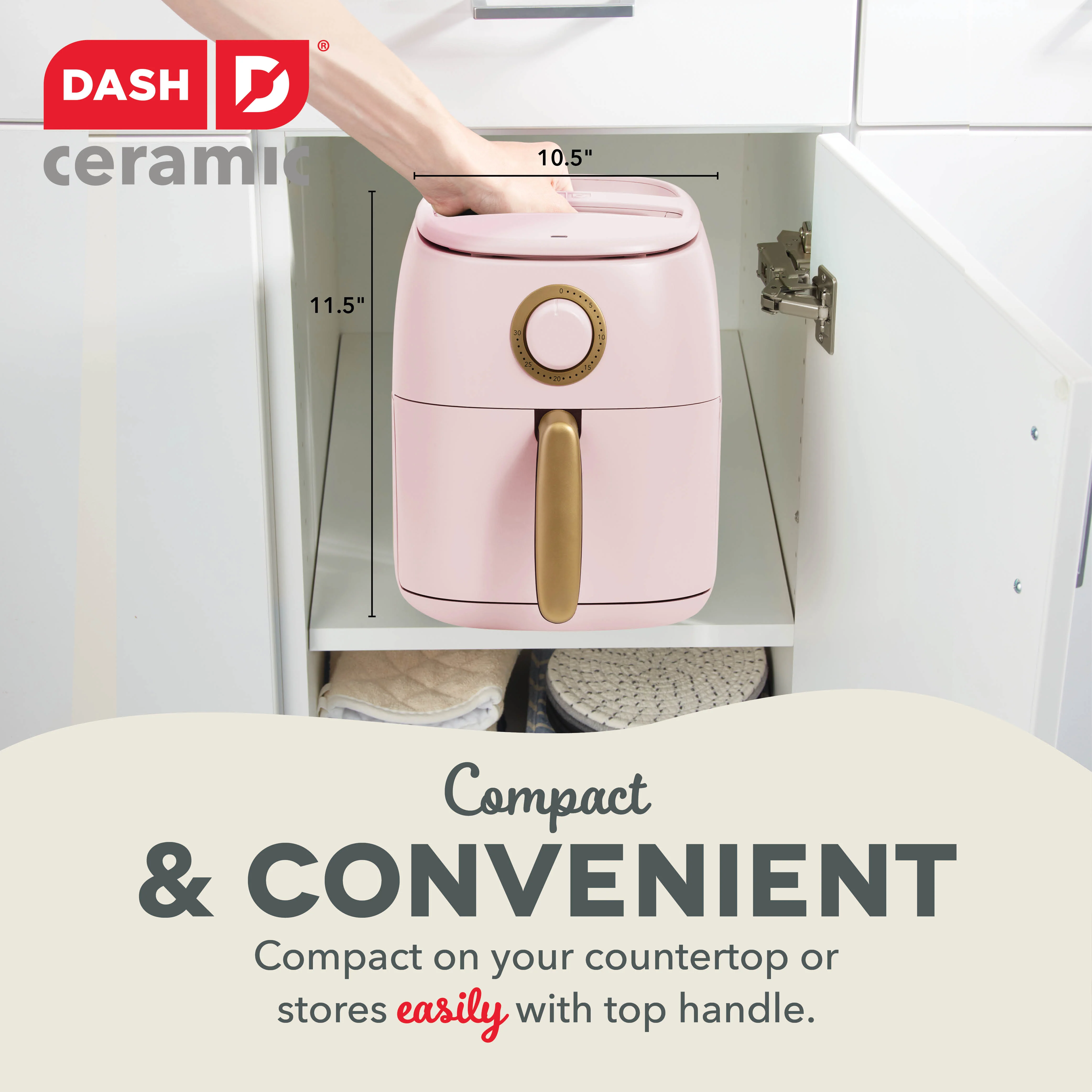 Ceramic Tasti-Crisp Express Air Fryer 2.6QT - Image 23