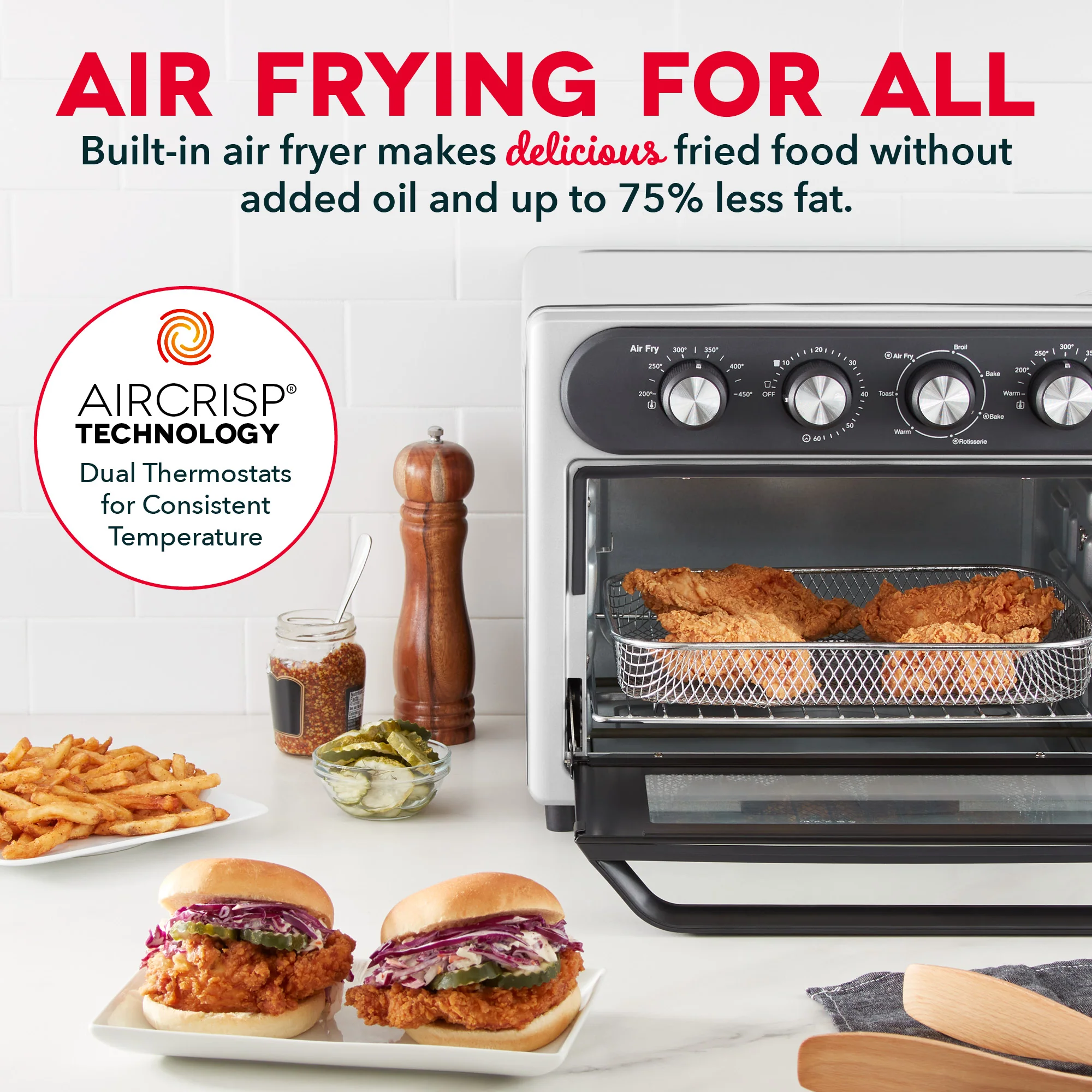 Chef Series Air Fryer Oven With Rotisserie 23L - Image 3