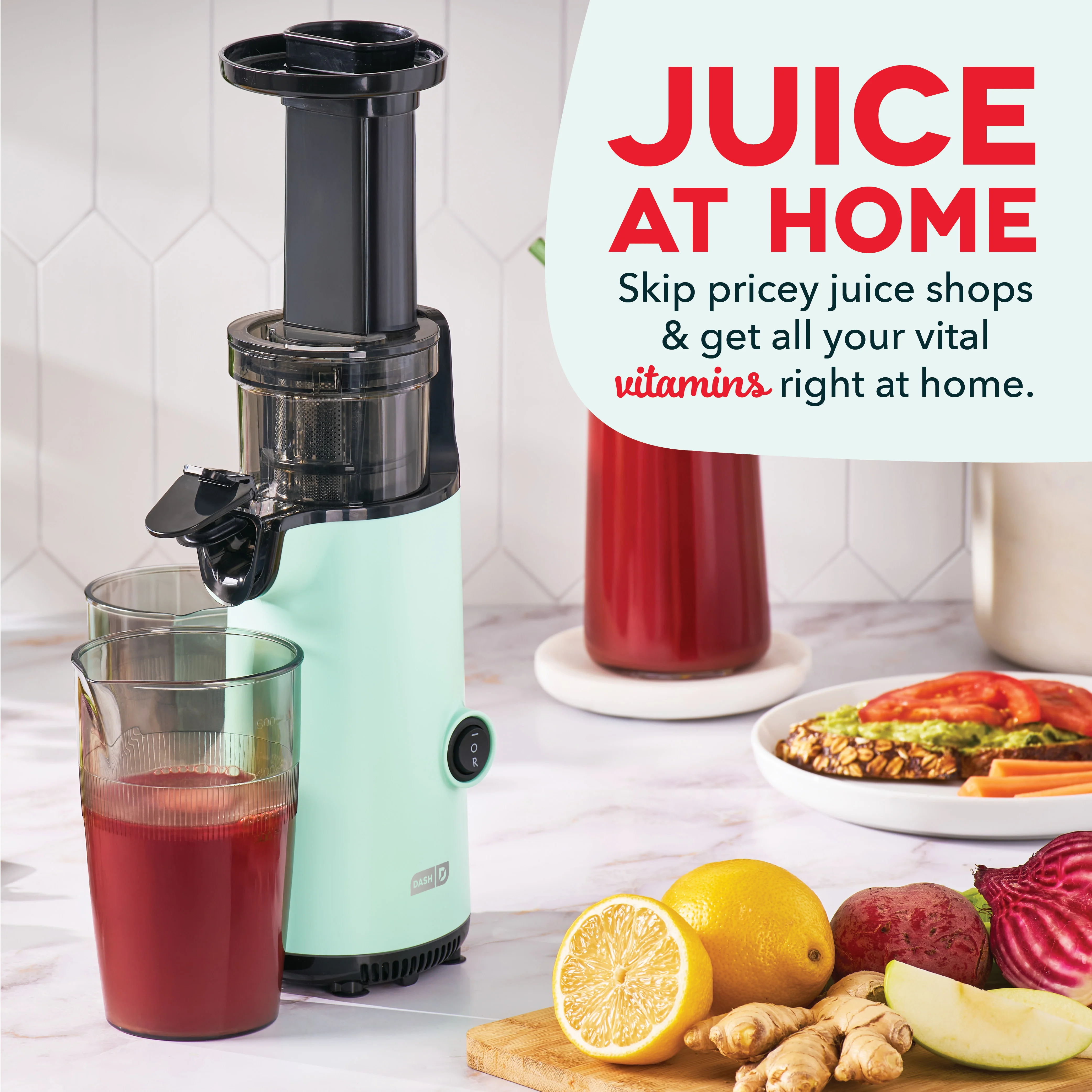 Compact Cold Press Power Juicer - Image 21