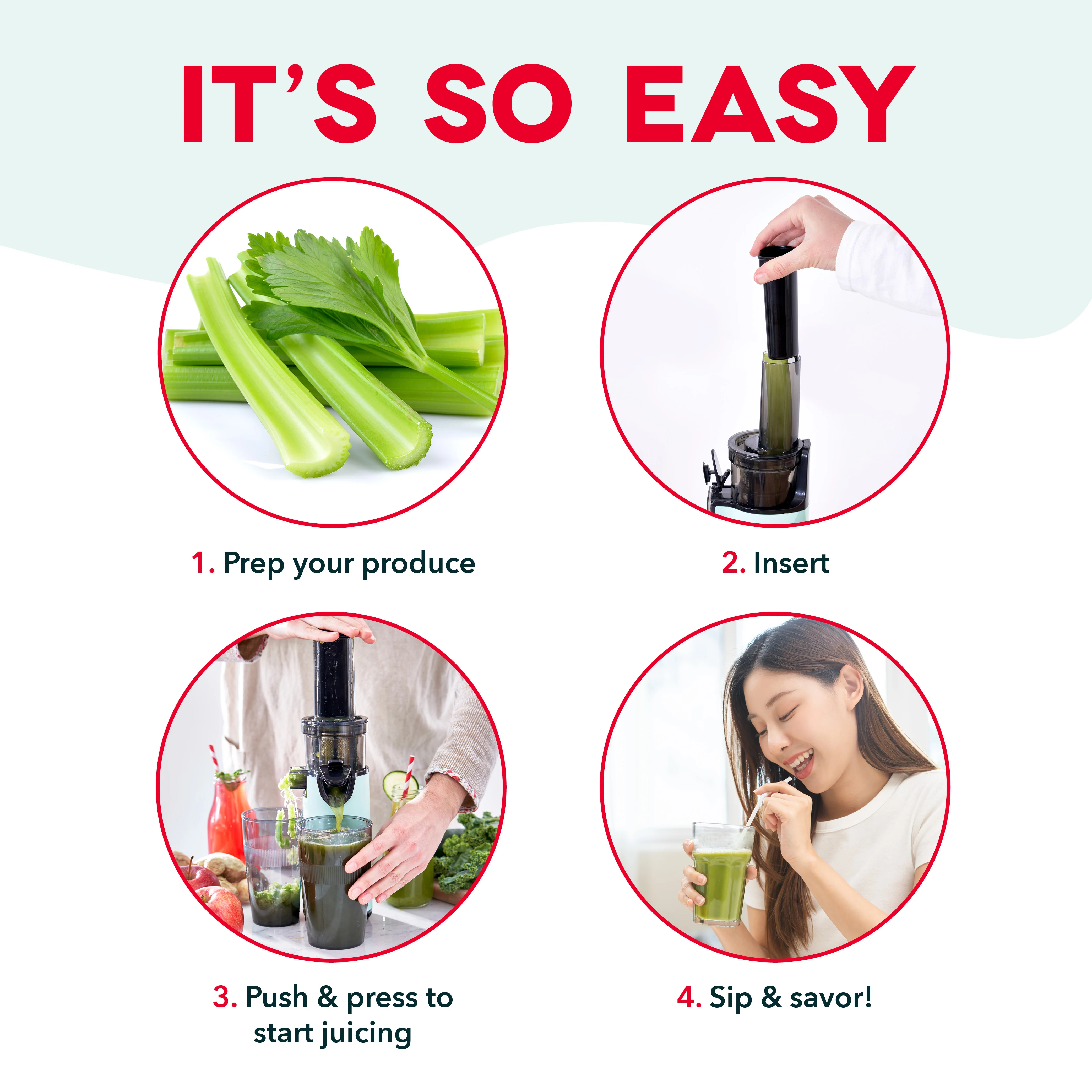 Compact Cold Press Power Juicer - Image 32