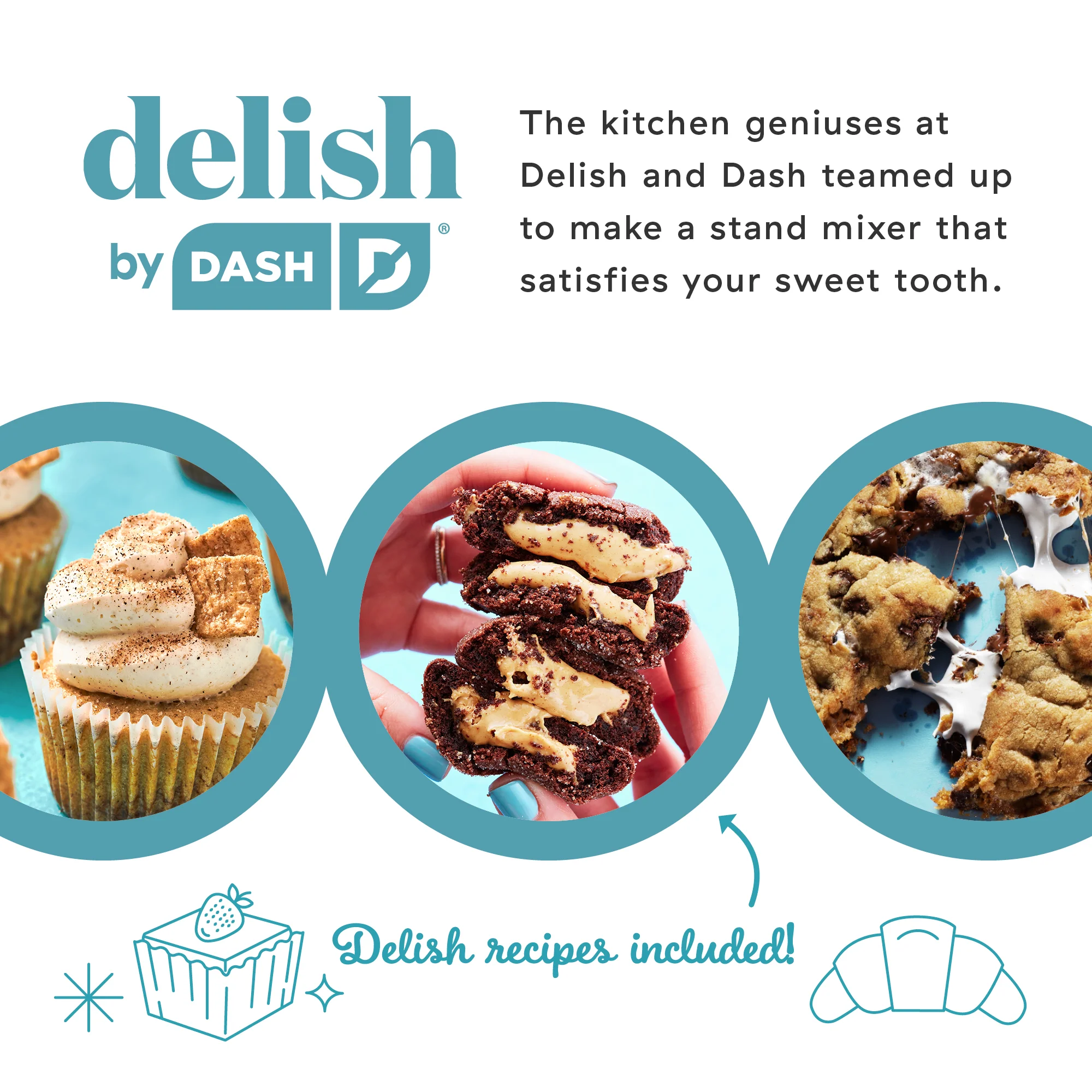 Delish by Dash Stand Mixer - Image 25