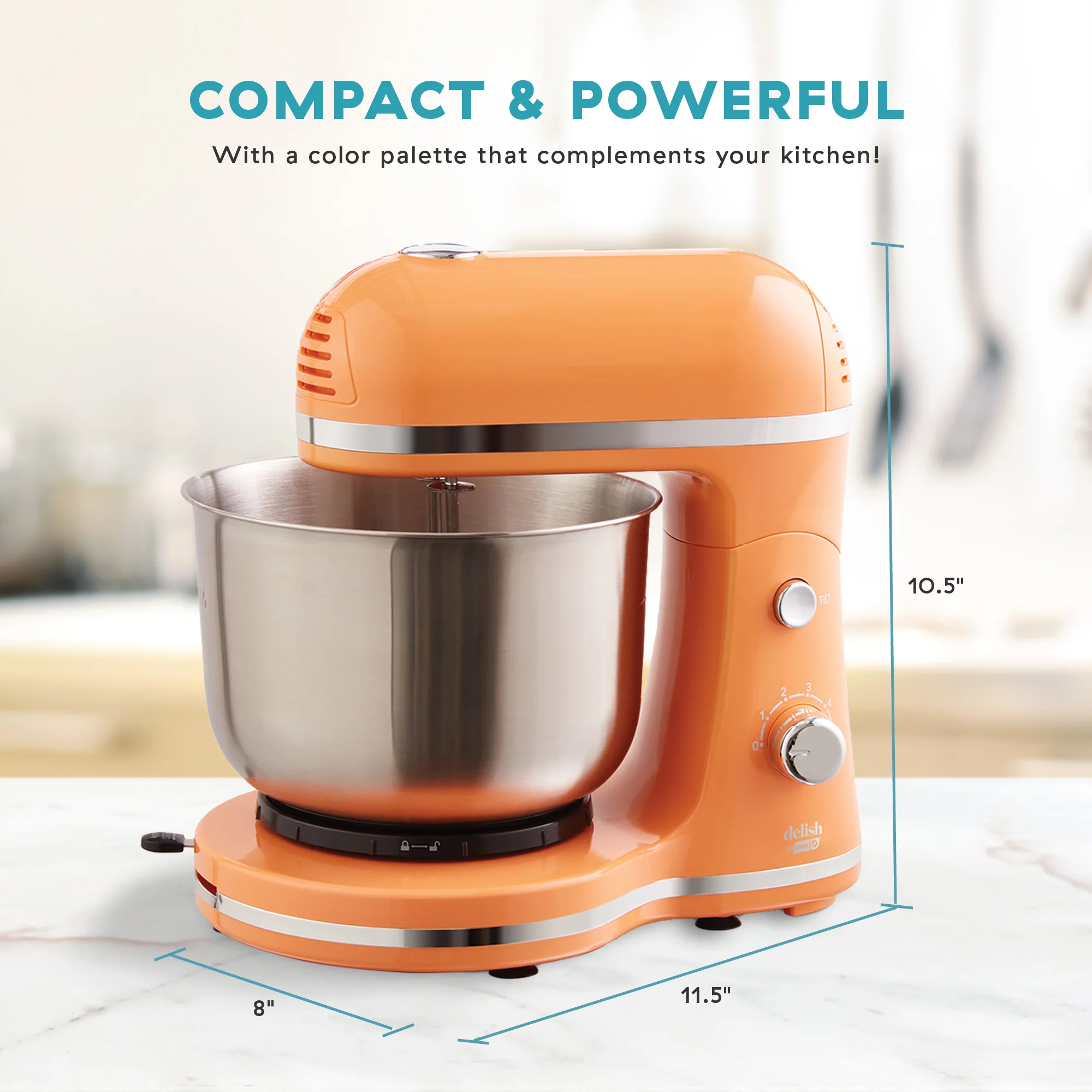 Delish by Dash Stand Mixer - Image 26