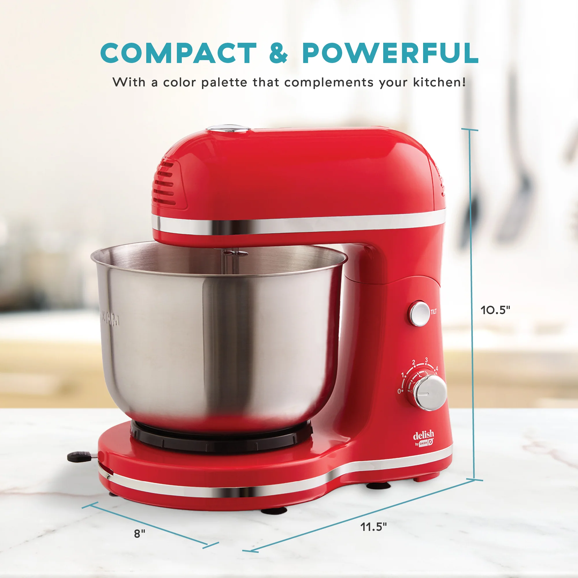 Delish by Dash Stand Mixer - Image 33