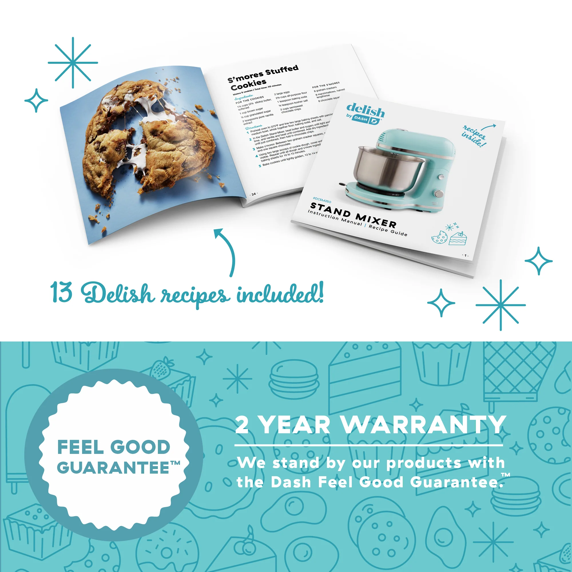 Delish by Dash Stand Mixer - Image 34