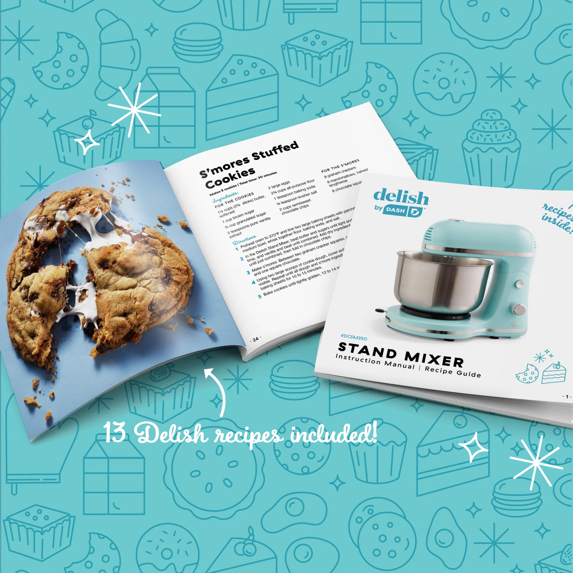 Delish by Dash Stand Mixer - Image 35