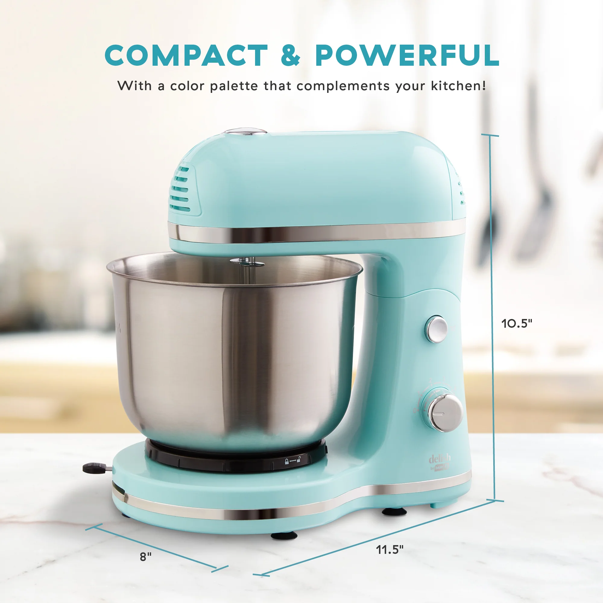 Delish by Dash Stand Mixer - Image 5