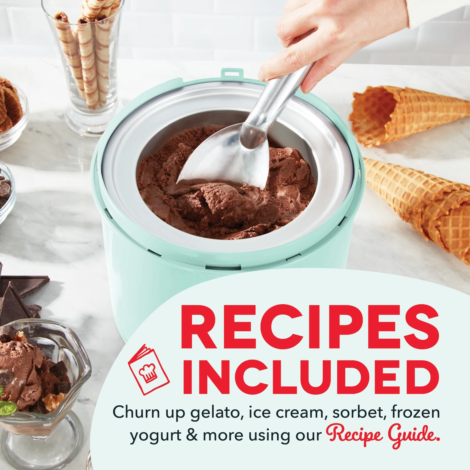 Deluxe Gelato & Ice Cream Maker - Image 12