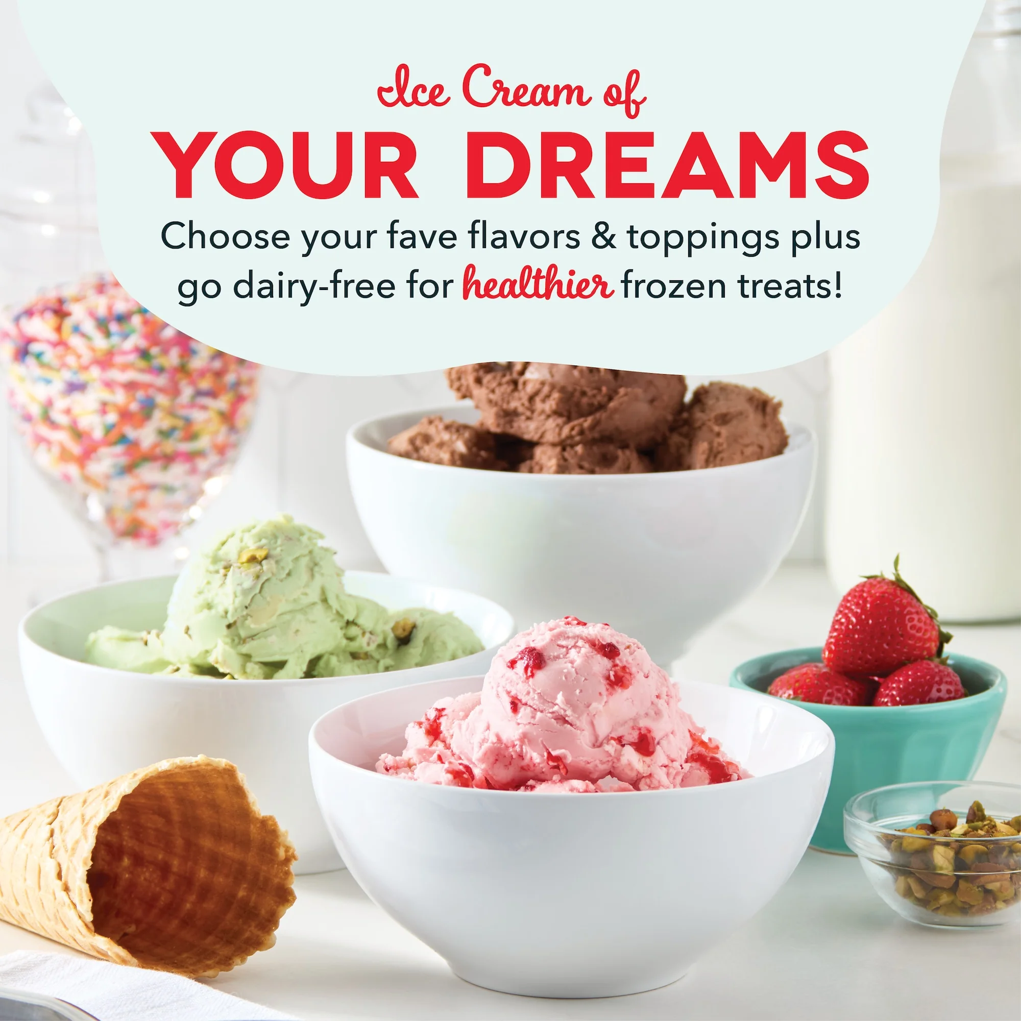 Deluxe Gelato & Ice Cream Maker - Image 3