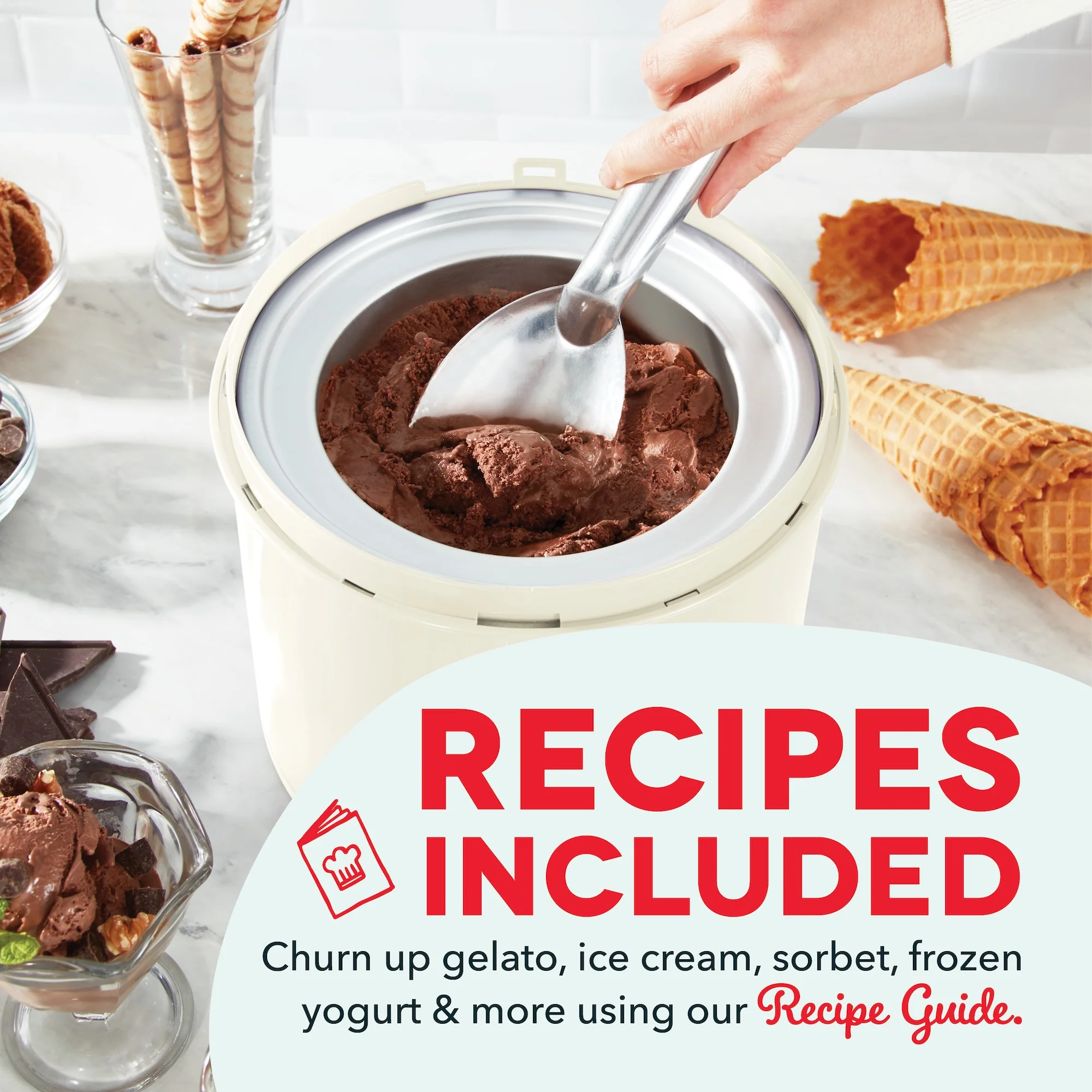 Deluxe Gelato & Ice Cream Maker - Image 6
