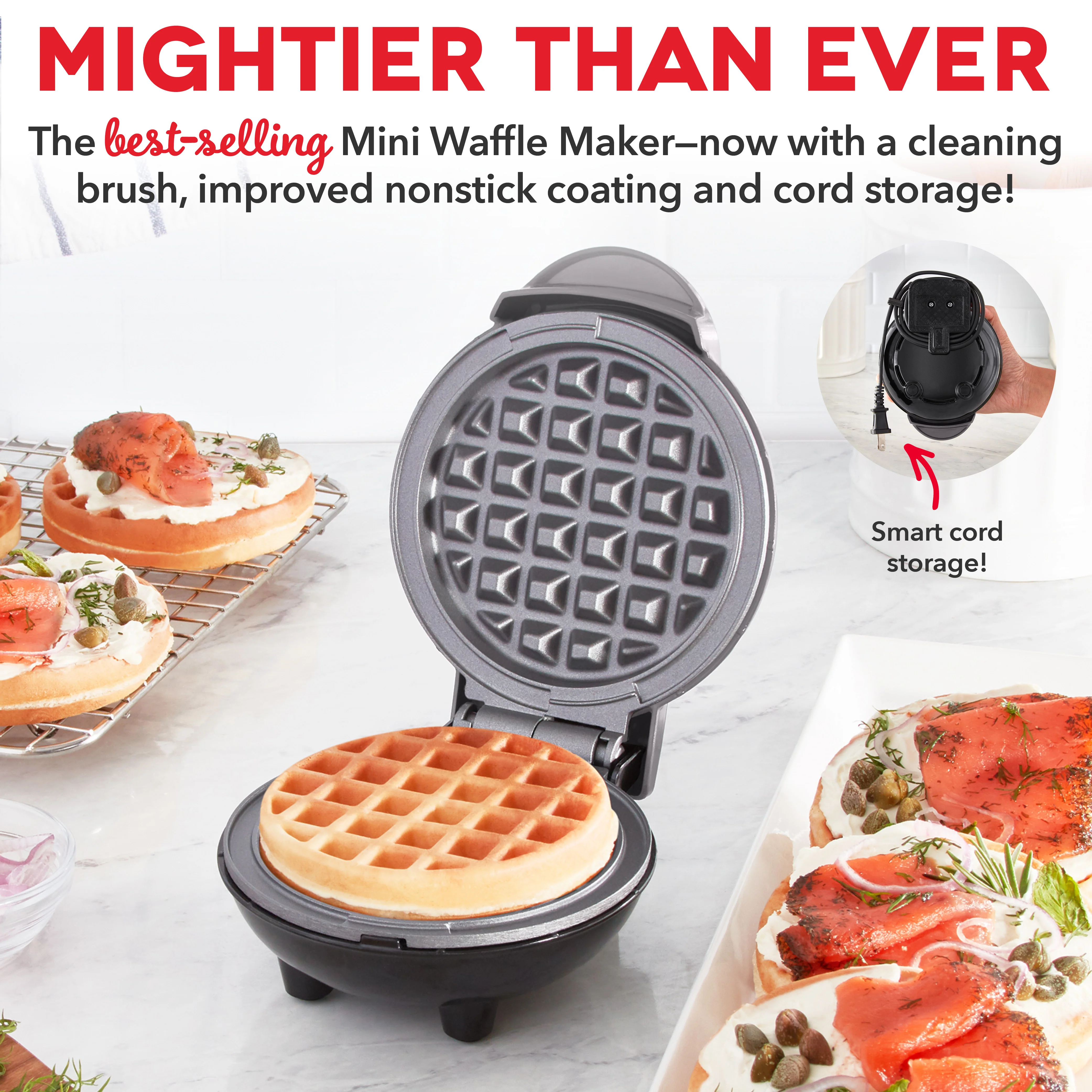 Deluxe Mini Waffle Maker - Image 15