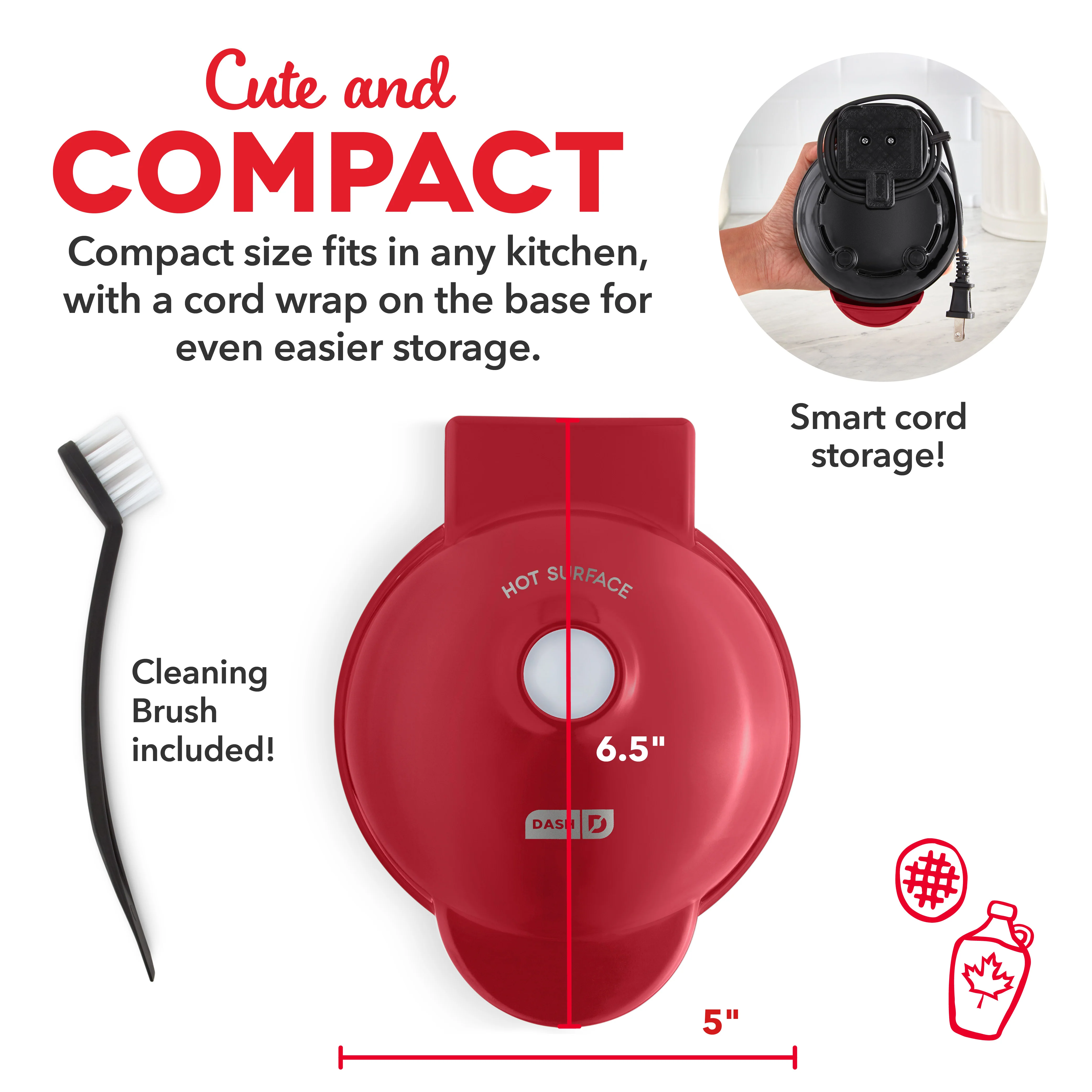Deluxe Mini Waffle Maker - Image 9