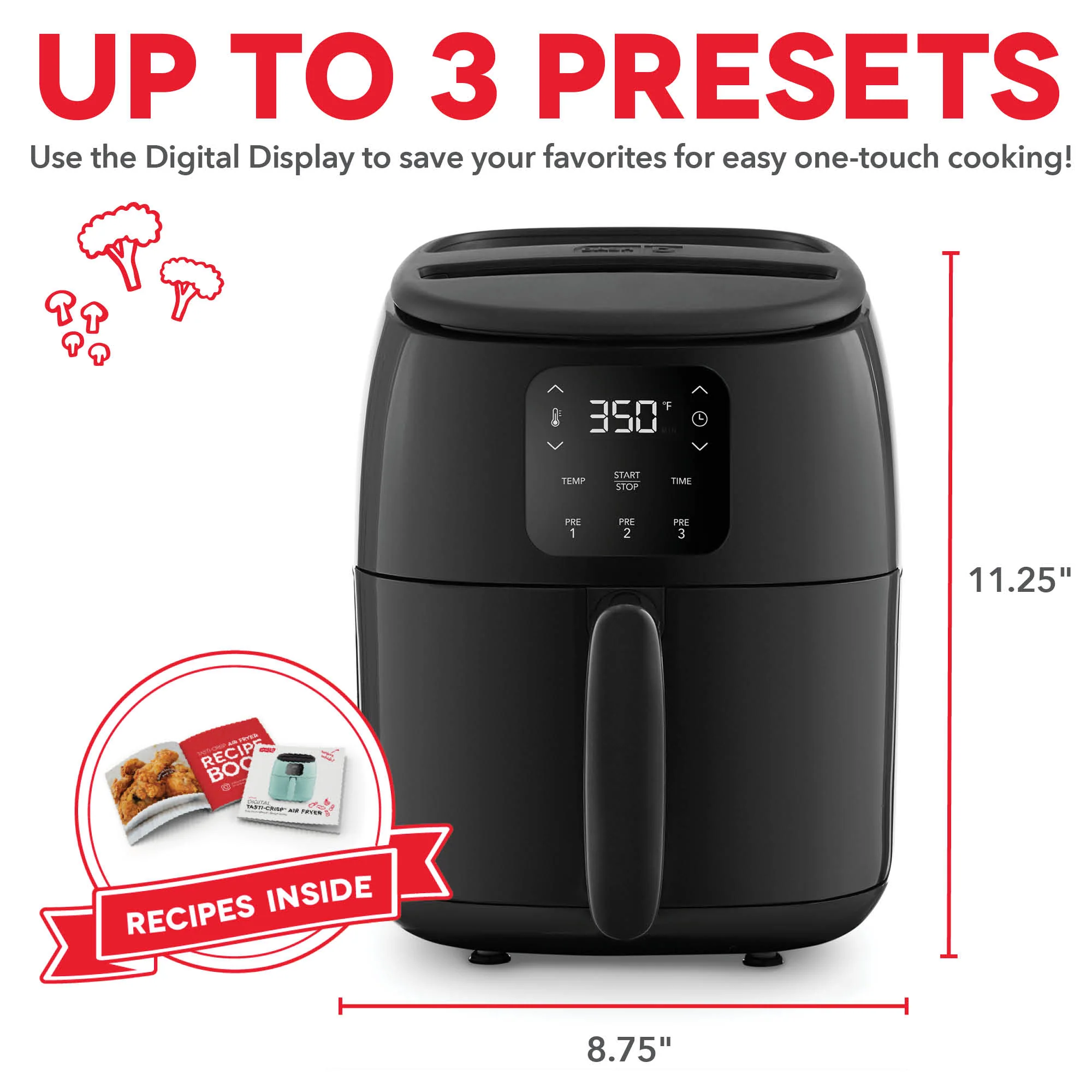 Digital Tasti-Crisp™ Air Fryer 2.6QT - Image 10