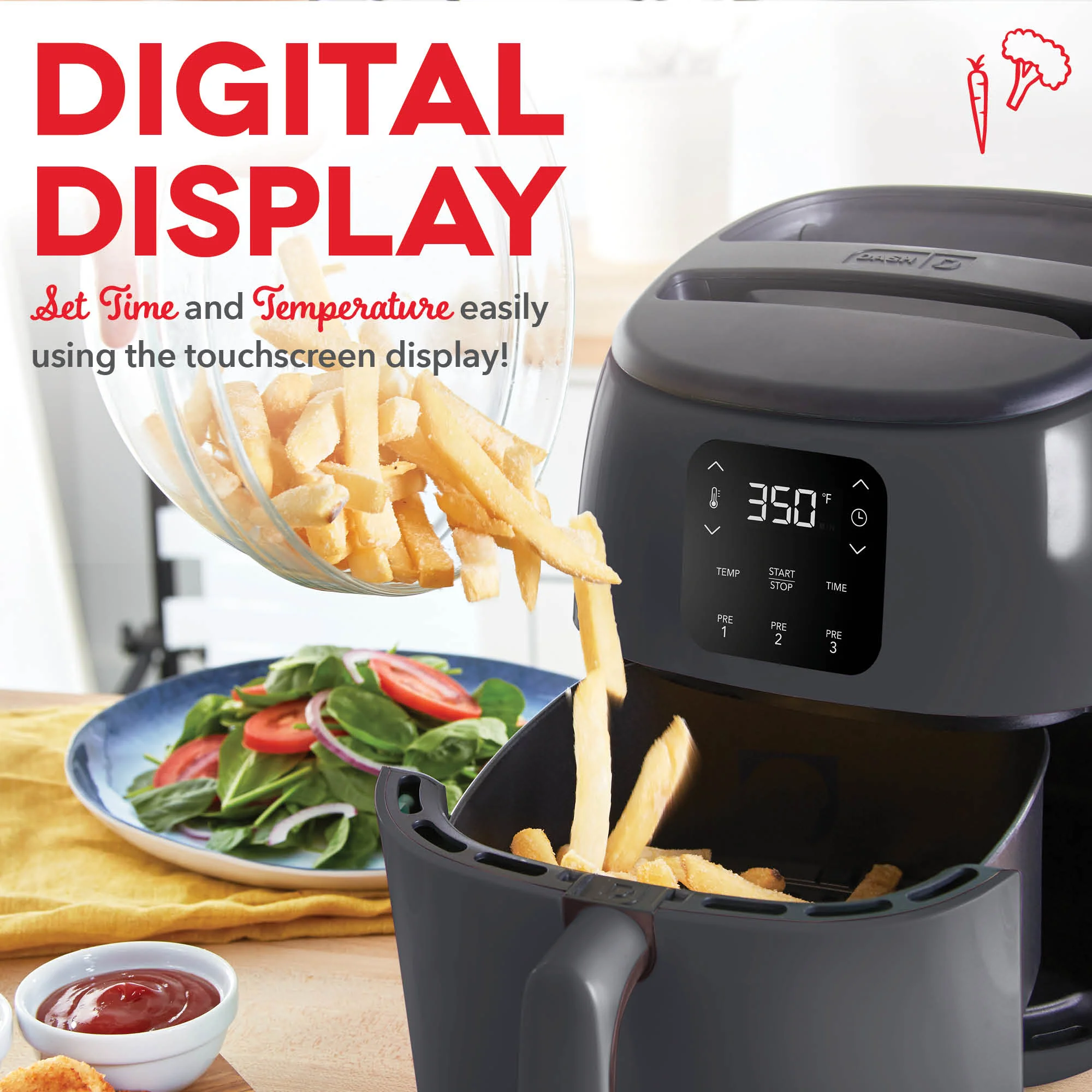 Digital Tasti-Crisp™ Air Fryer 2.6QT - Image 13