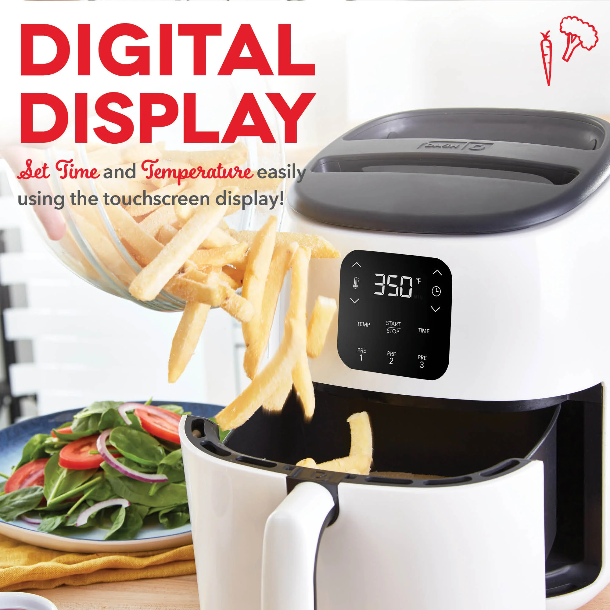 Digital Tasti-Crisp™ Air Fryer 2.6QT - Image 23