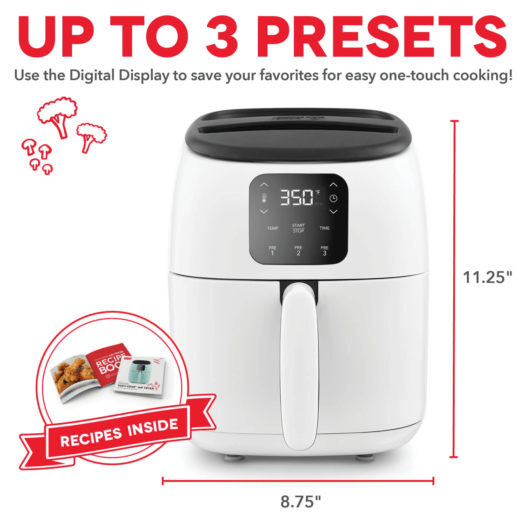Digital Tasti-Crisp™ Air Fryer 2.6QT - Image 25