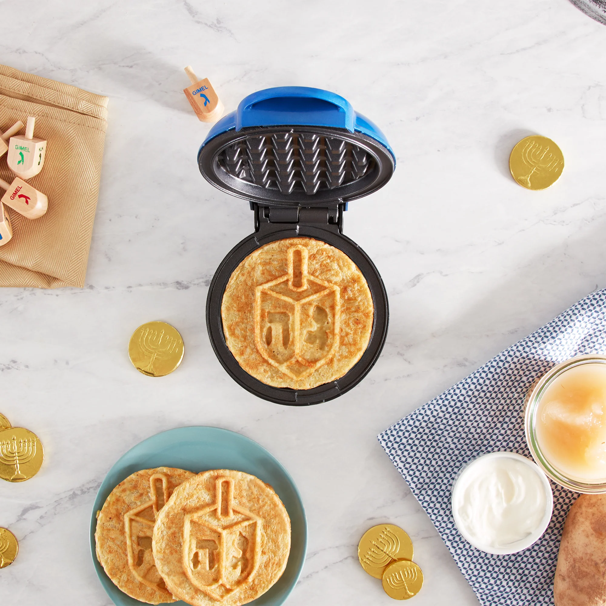 Dreidel Mini Waffle Maker - Image 3