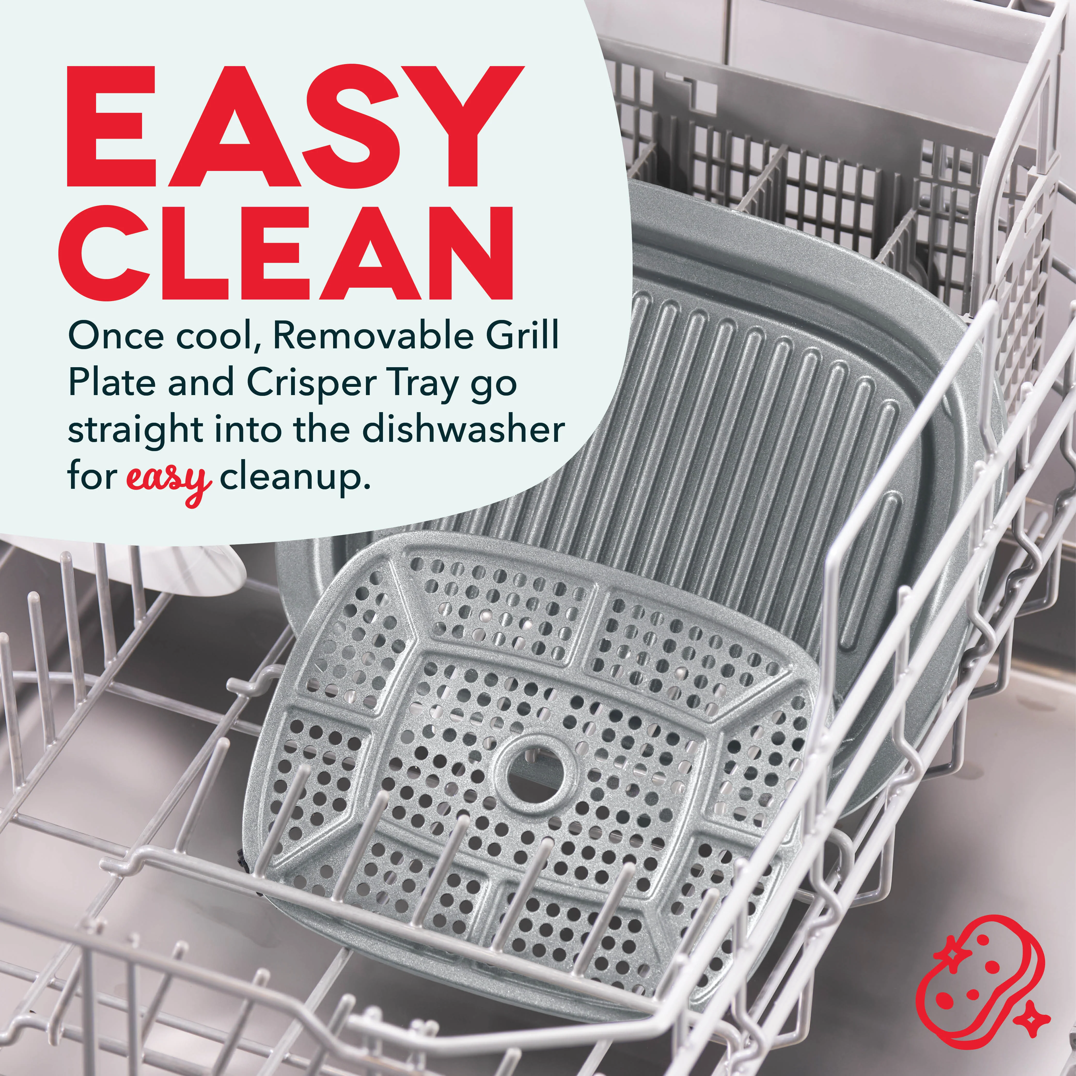 Flip & Fry™ Digital 2-in-1 Grill + Air Fryer - Image 7
