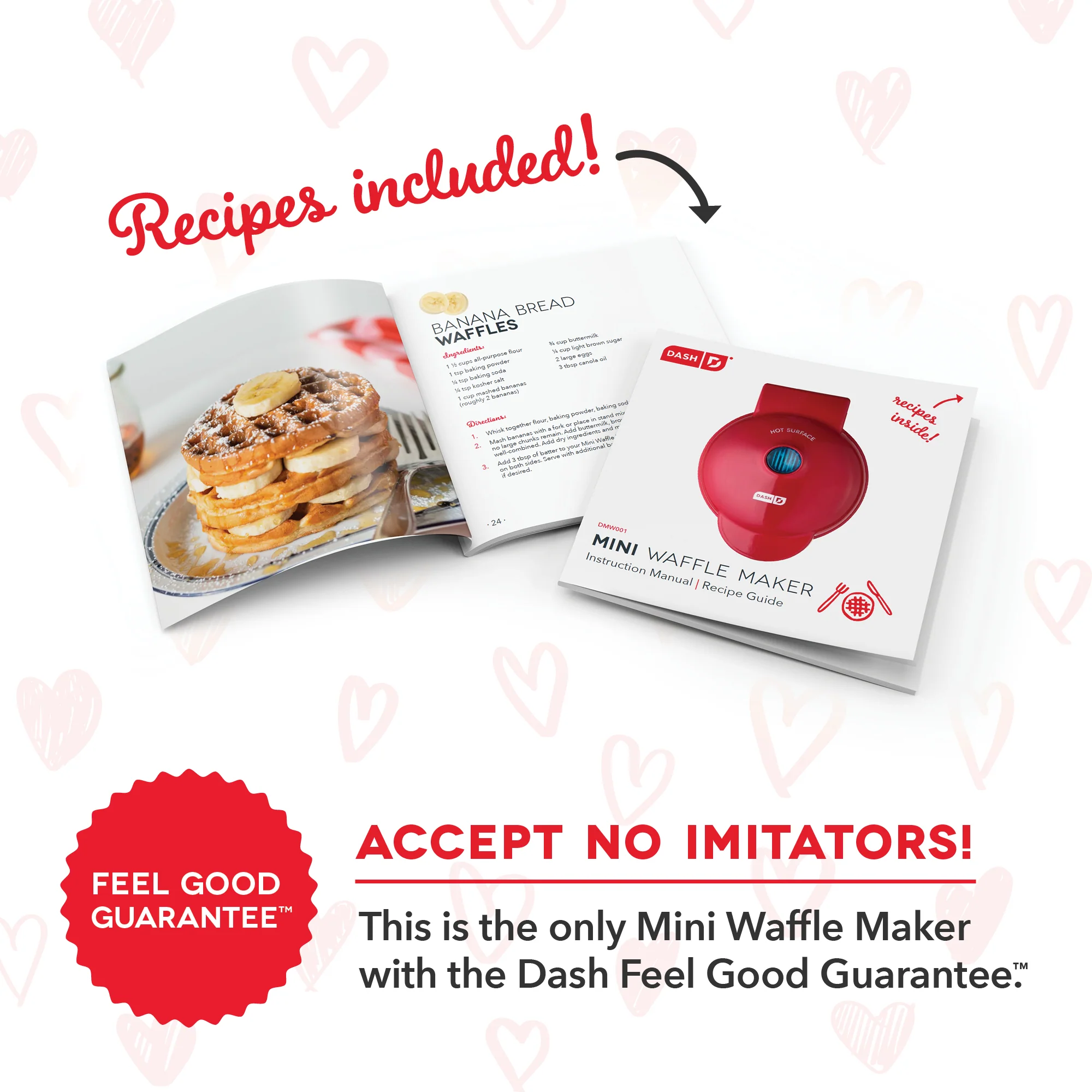 Heart Mini Waffle Maker - Image 7