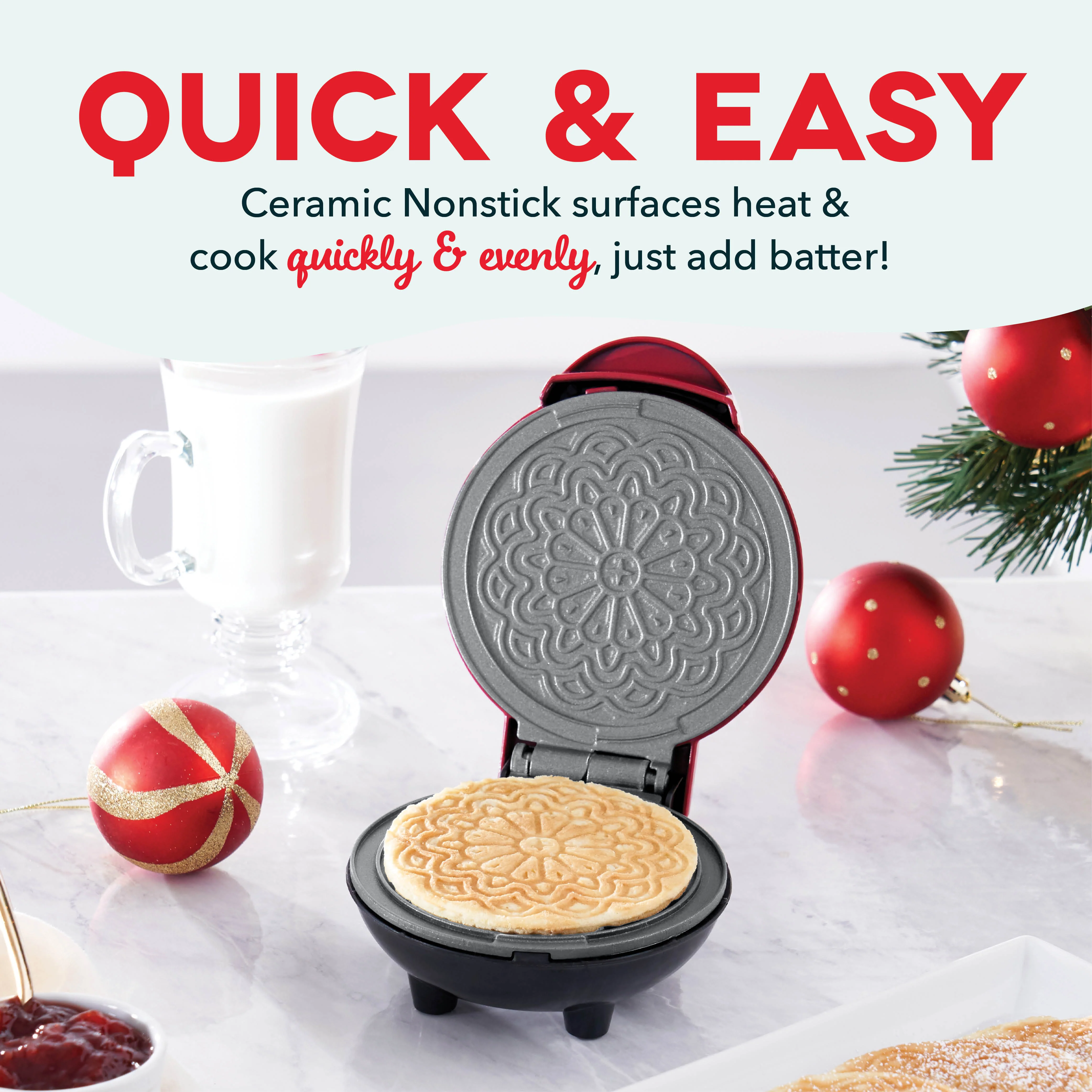 Mini Pizzelle Maker - Image 4