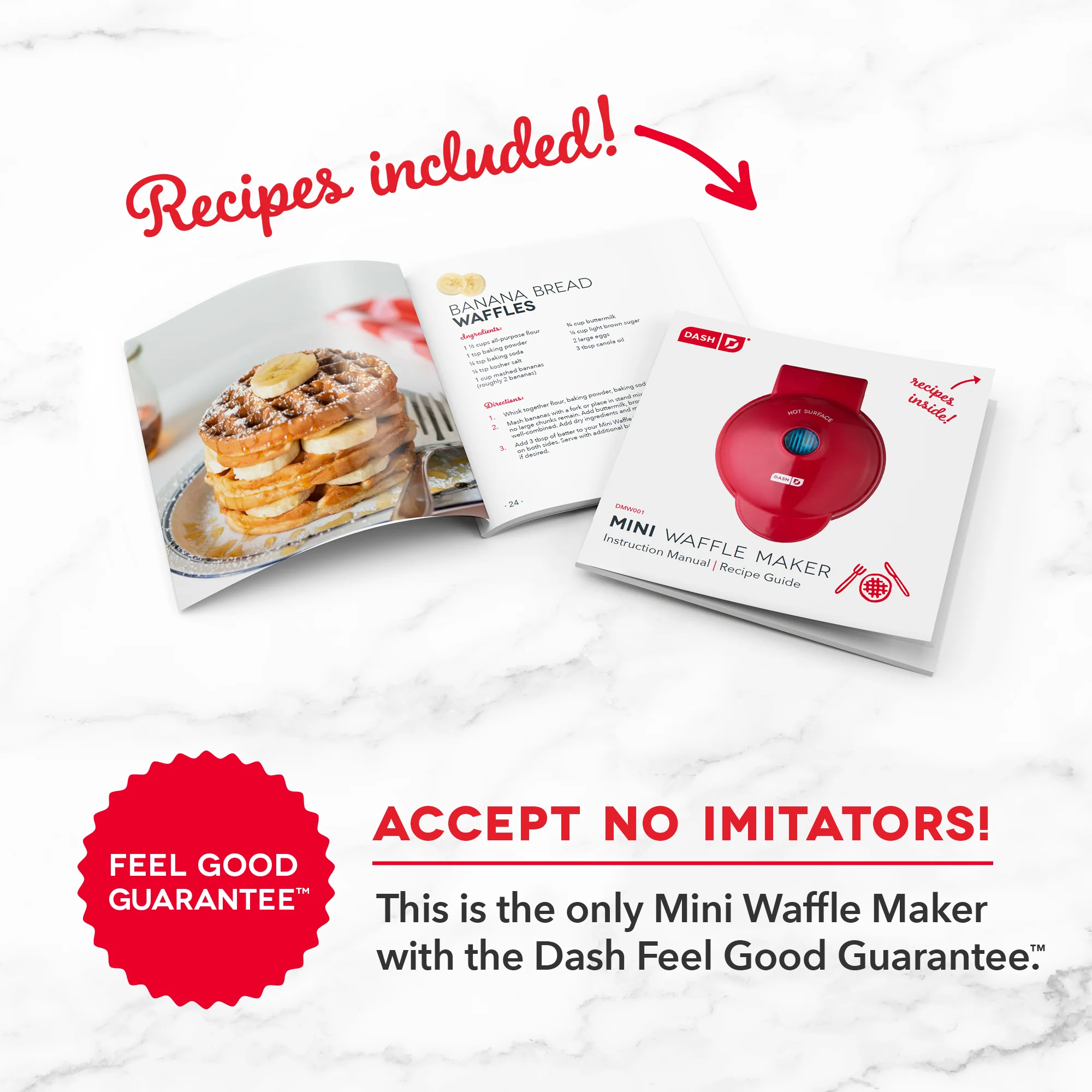 Mini Waffle Maker 2-Packs - Image 6