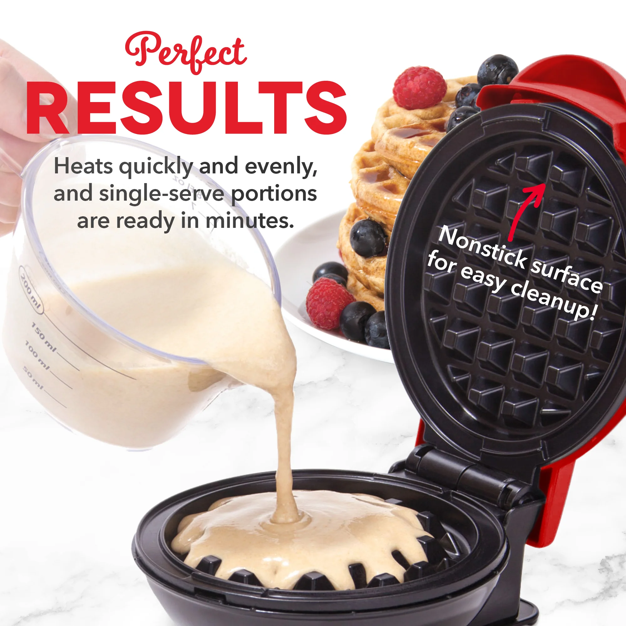 Mini Waffle Maker 2-Packs - Image 9