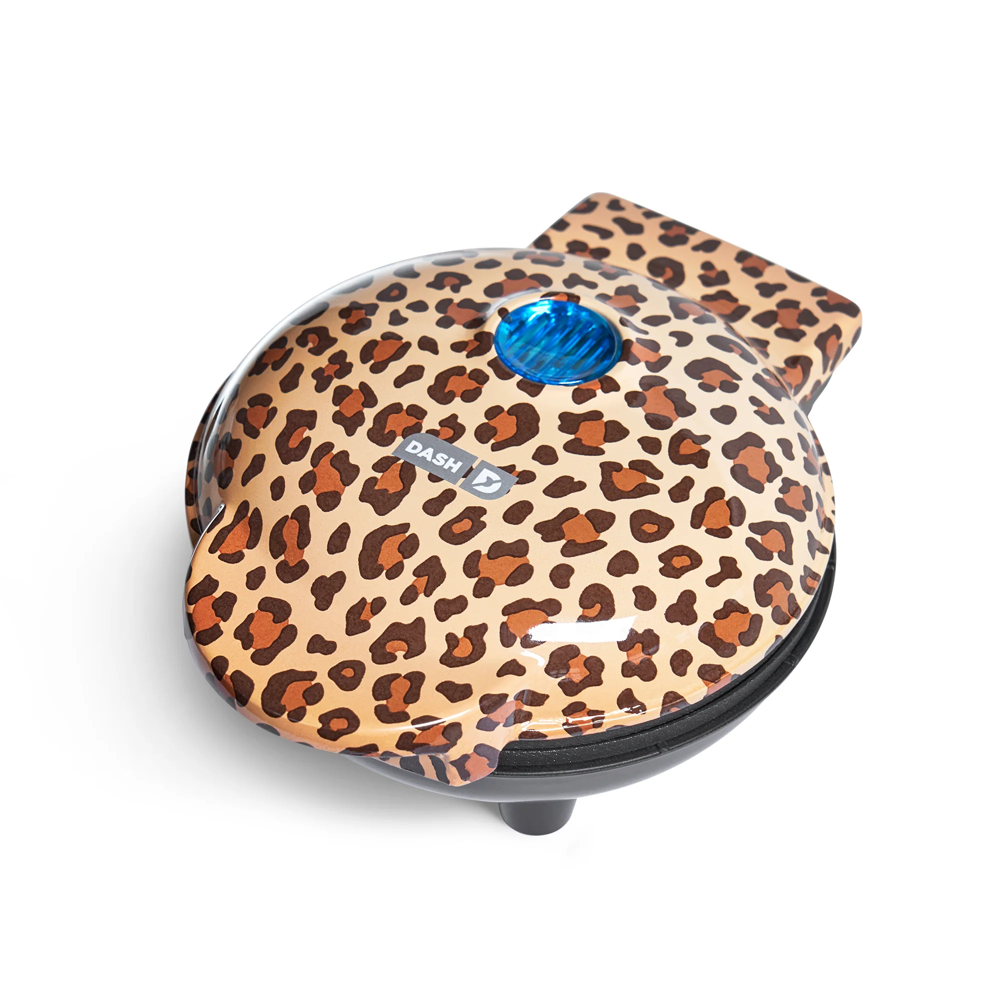 Mini Waffle Maker with Leopard Print - Image 3