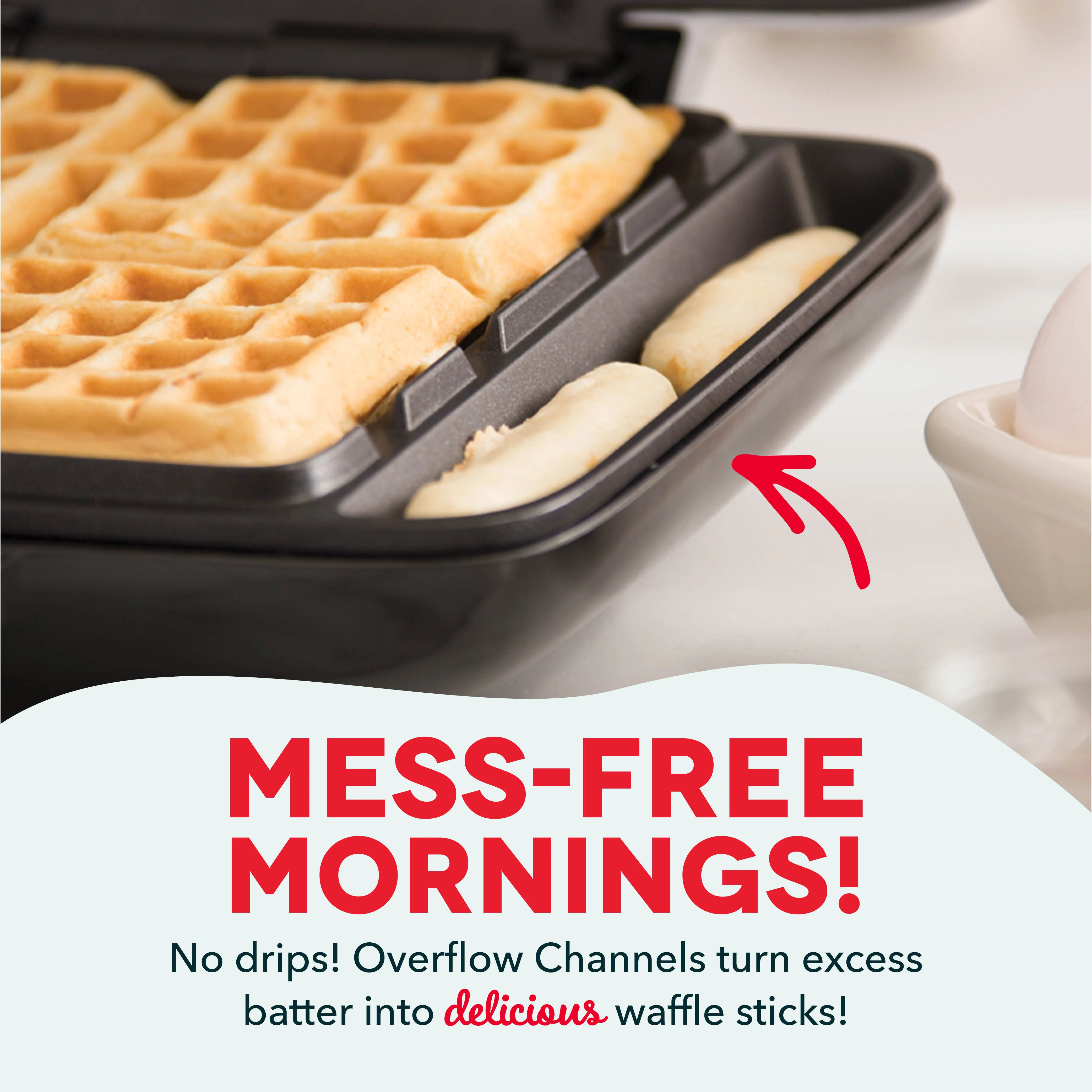 No-Drip Waffle Maker - Image 10