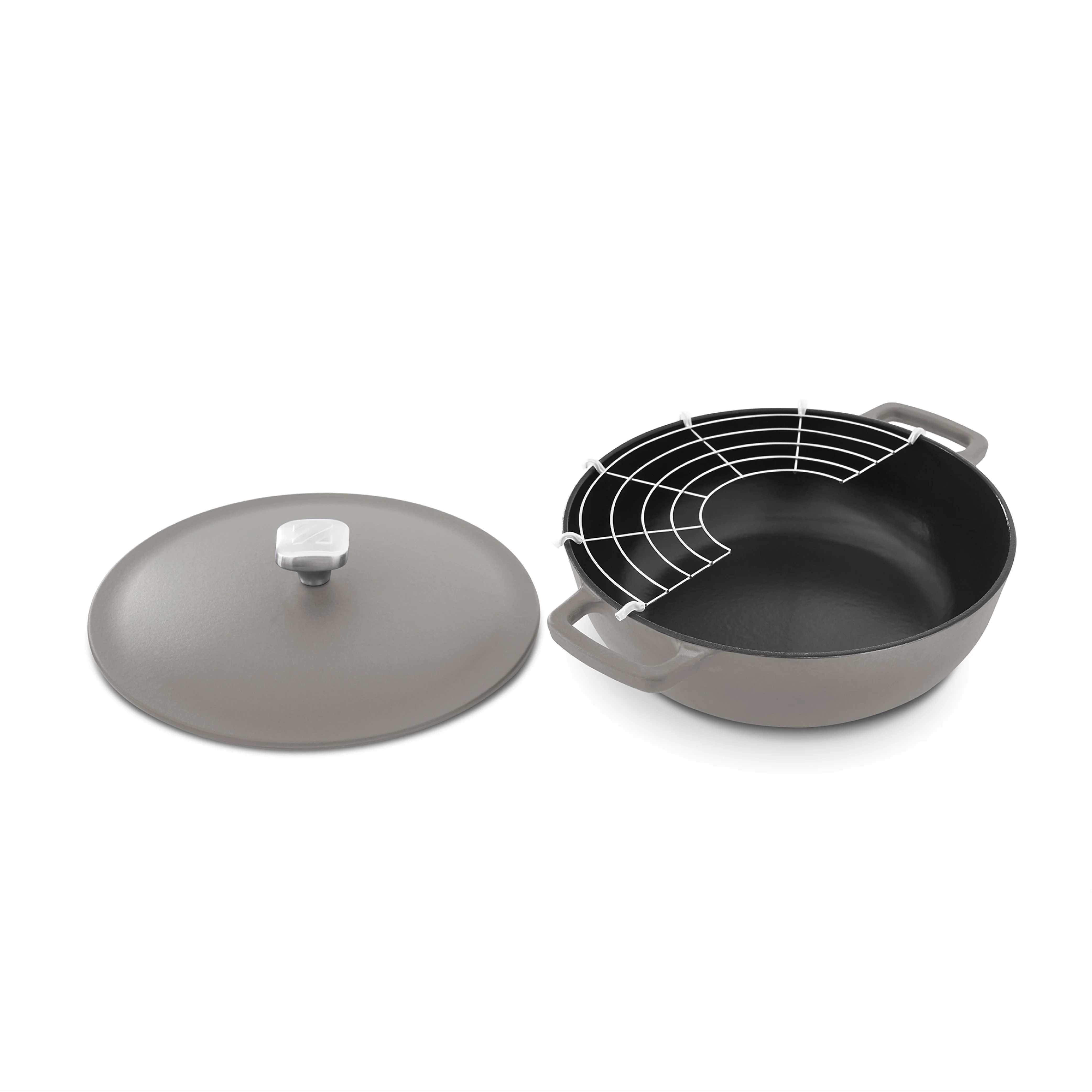 4.5 Qt. Nonstick Cast Iron Braiser - Image 5