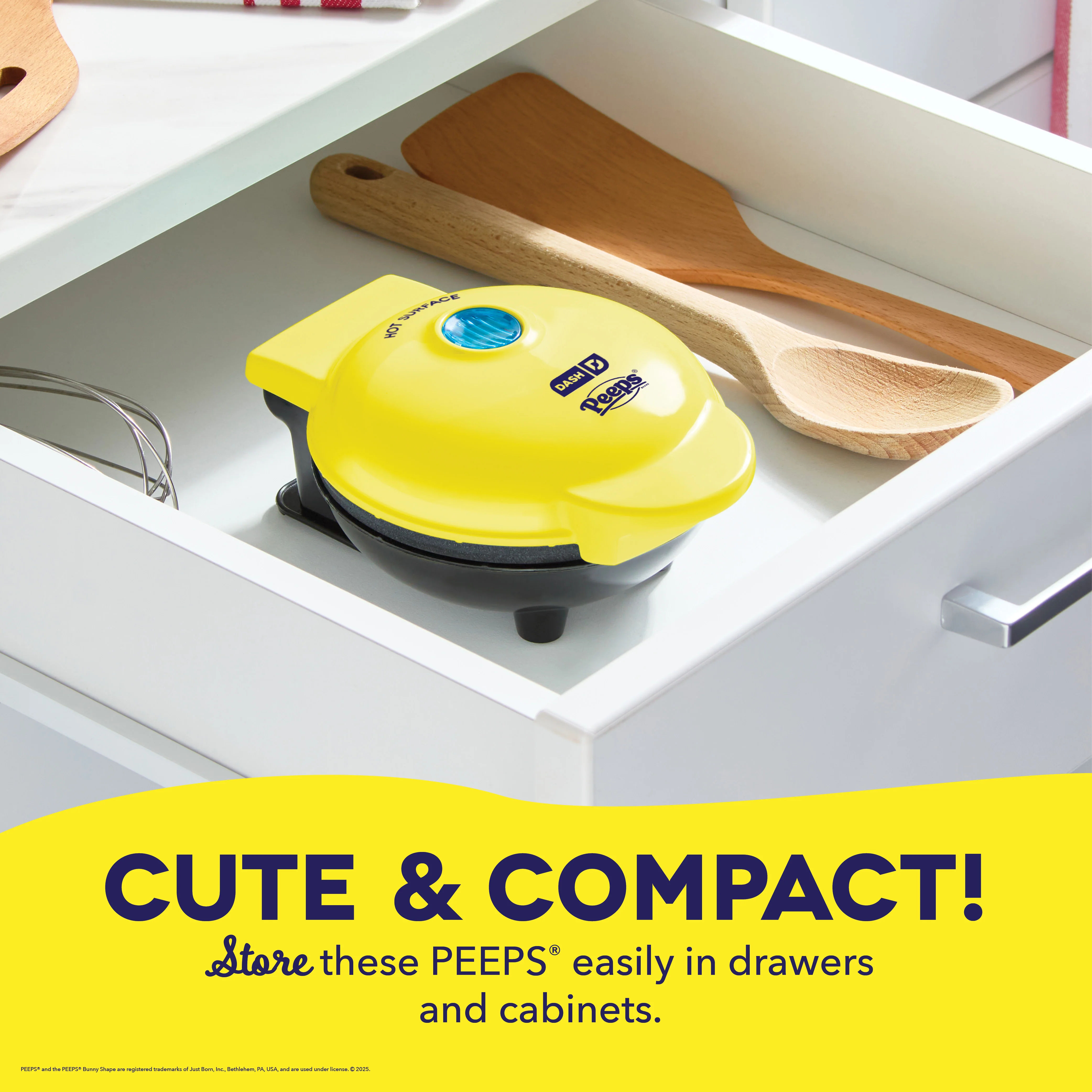 PEEPS® x Dash Chick Mini Waffle Maker - Image 5