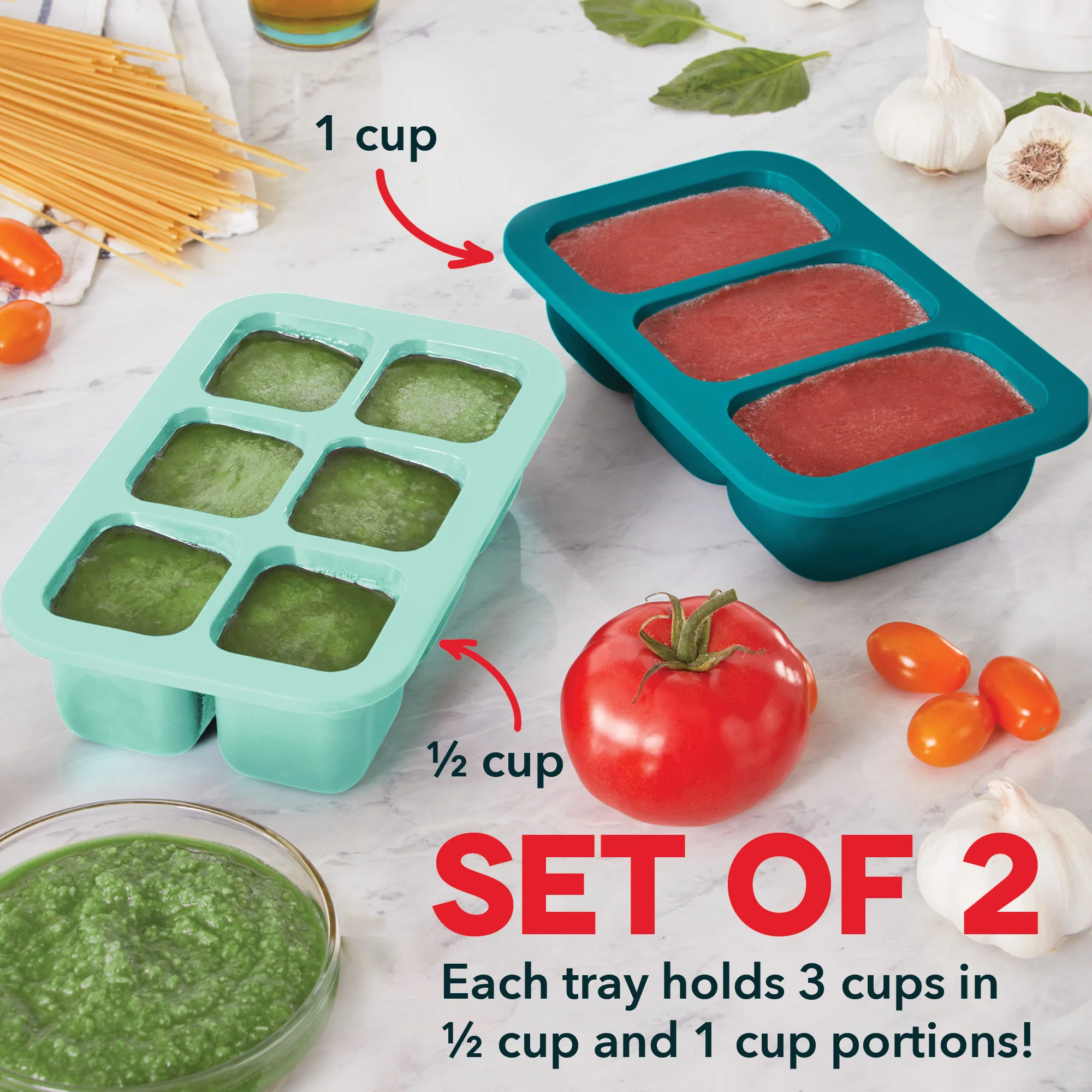 Perfect Portion Freezer Trays - Image 2