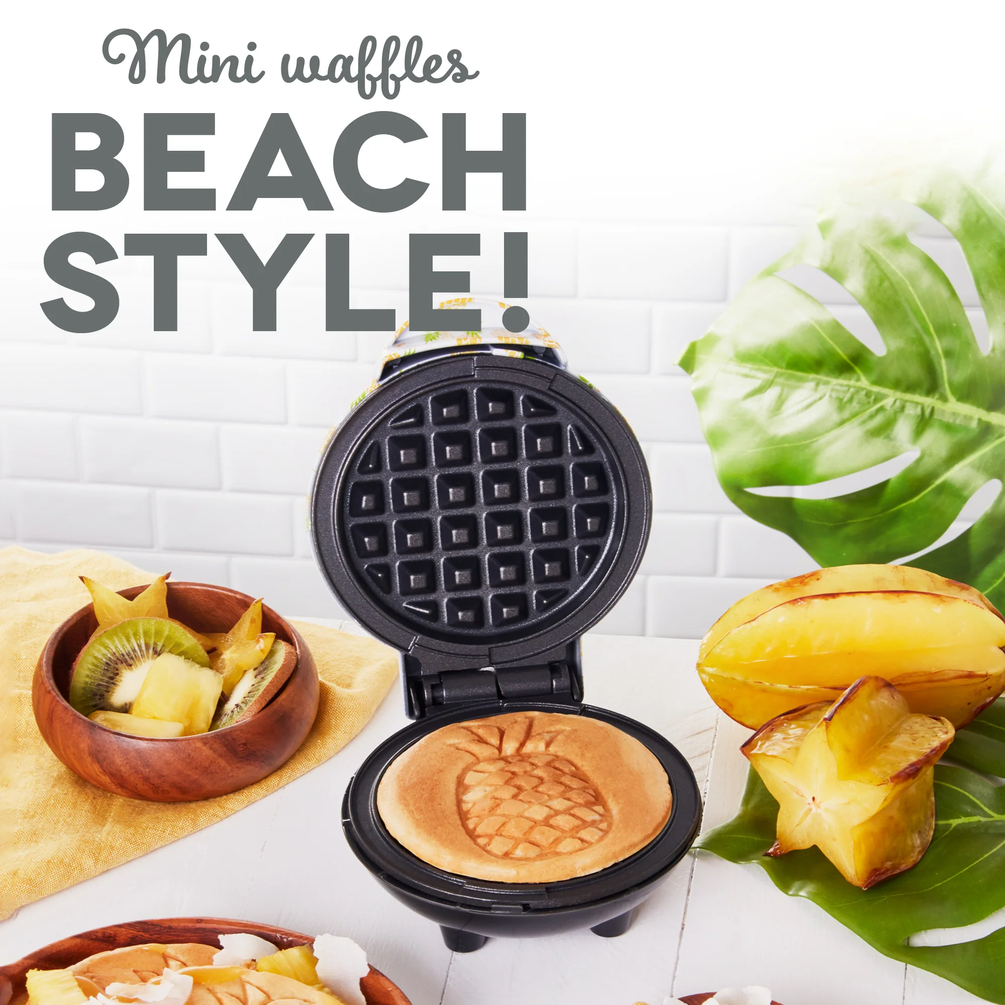 Pineapple Mini Waffle Maker - Image 3
