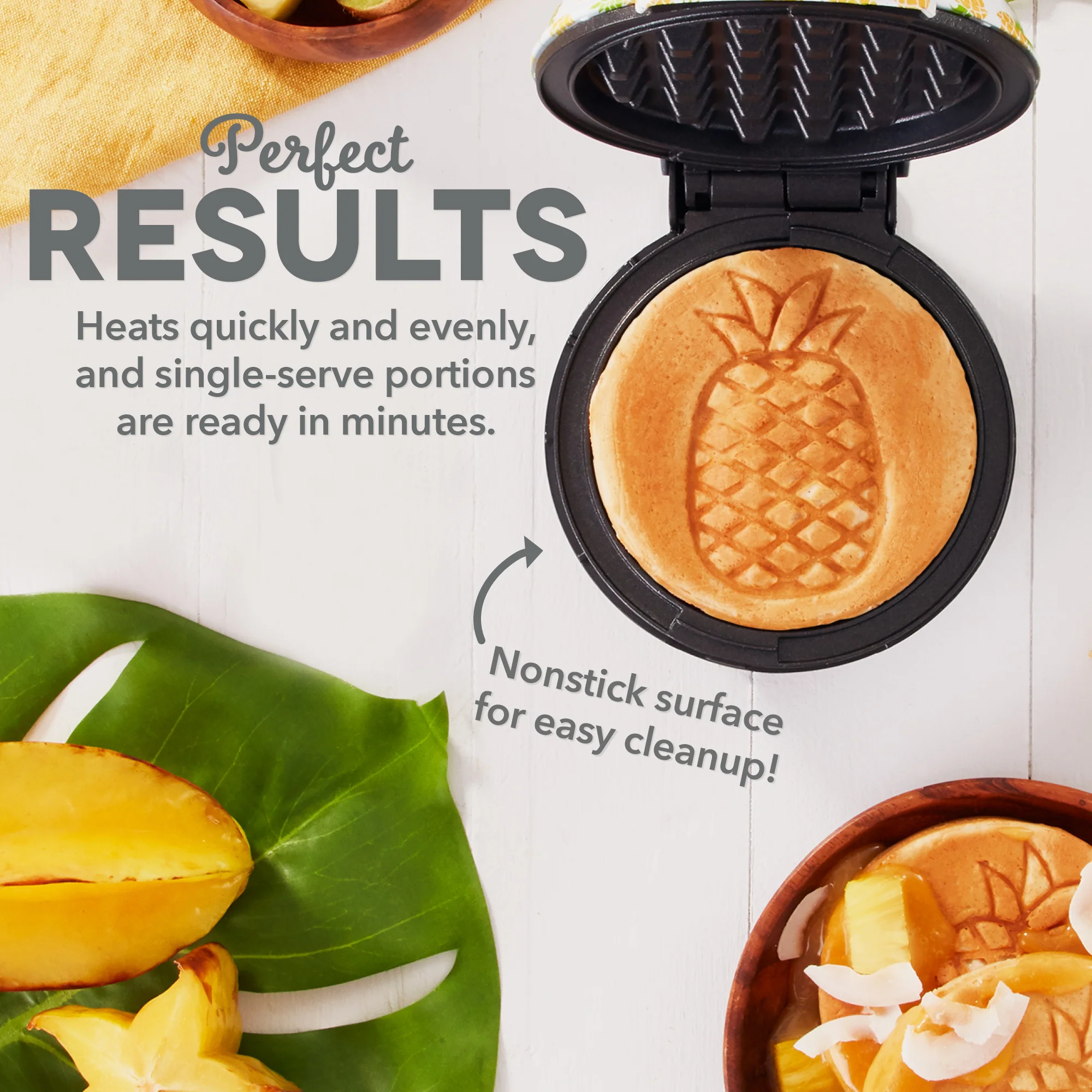 Pineapple Mini Waffle Maker - Image 4