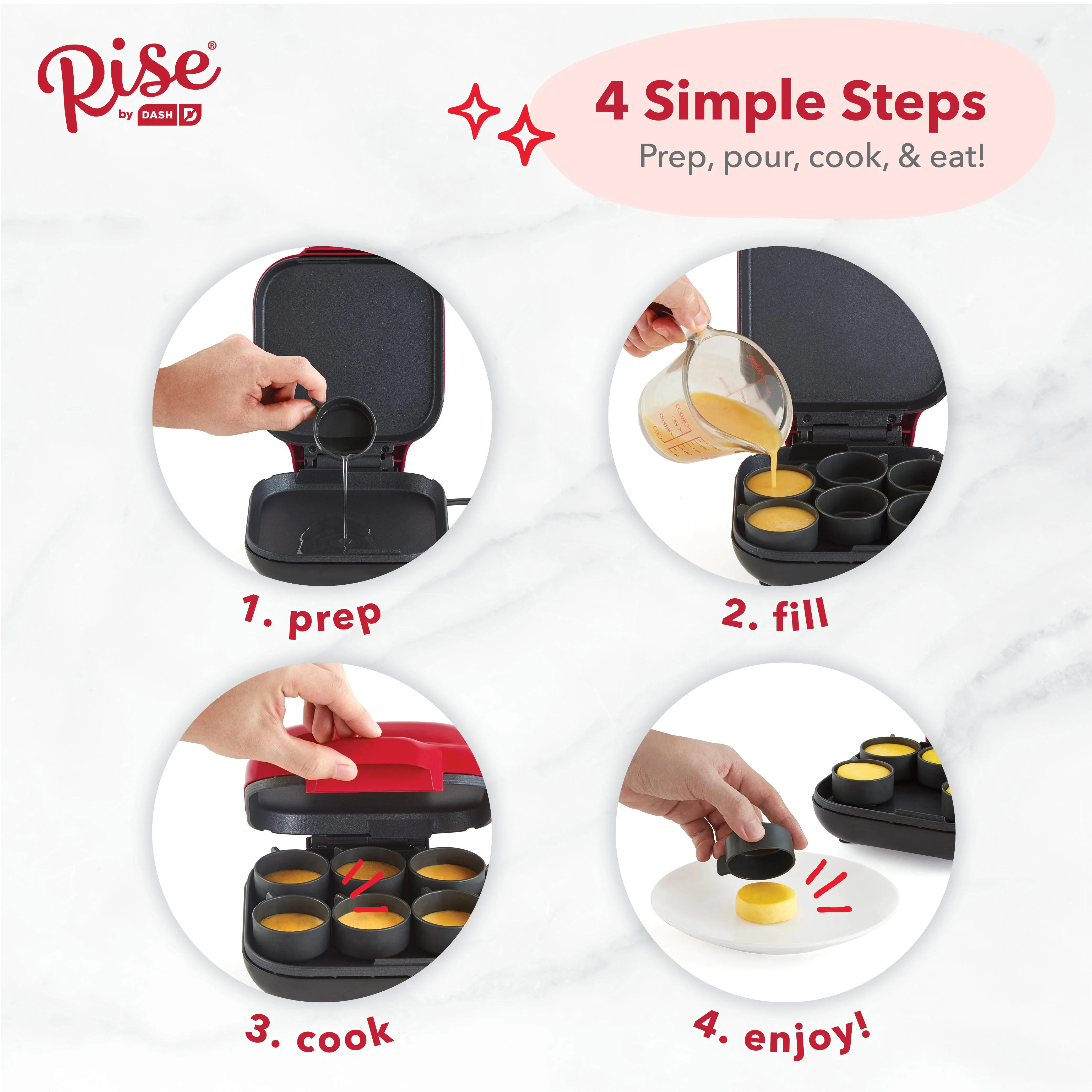 Rise by Dash Egg Bite Maker - Image 4