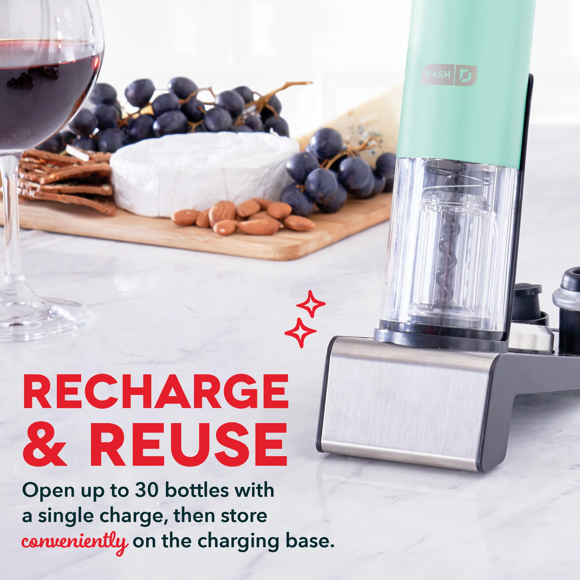 Serve & Preserve Electric Wine Set - Image 5