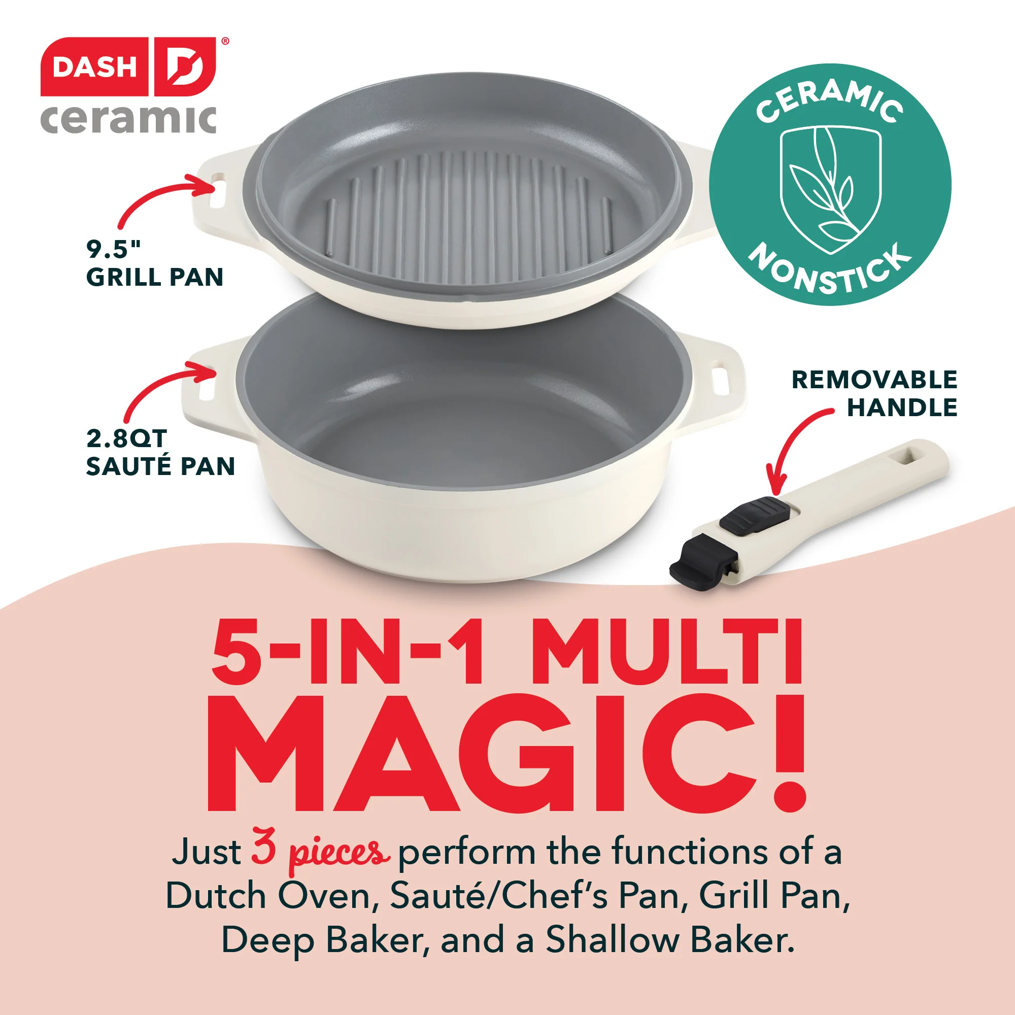 SmartStore™ 5-in-1 Multipurpose Nesting Cookware Set - Image 8