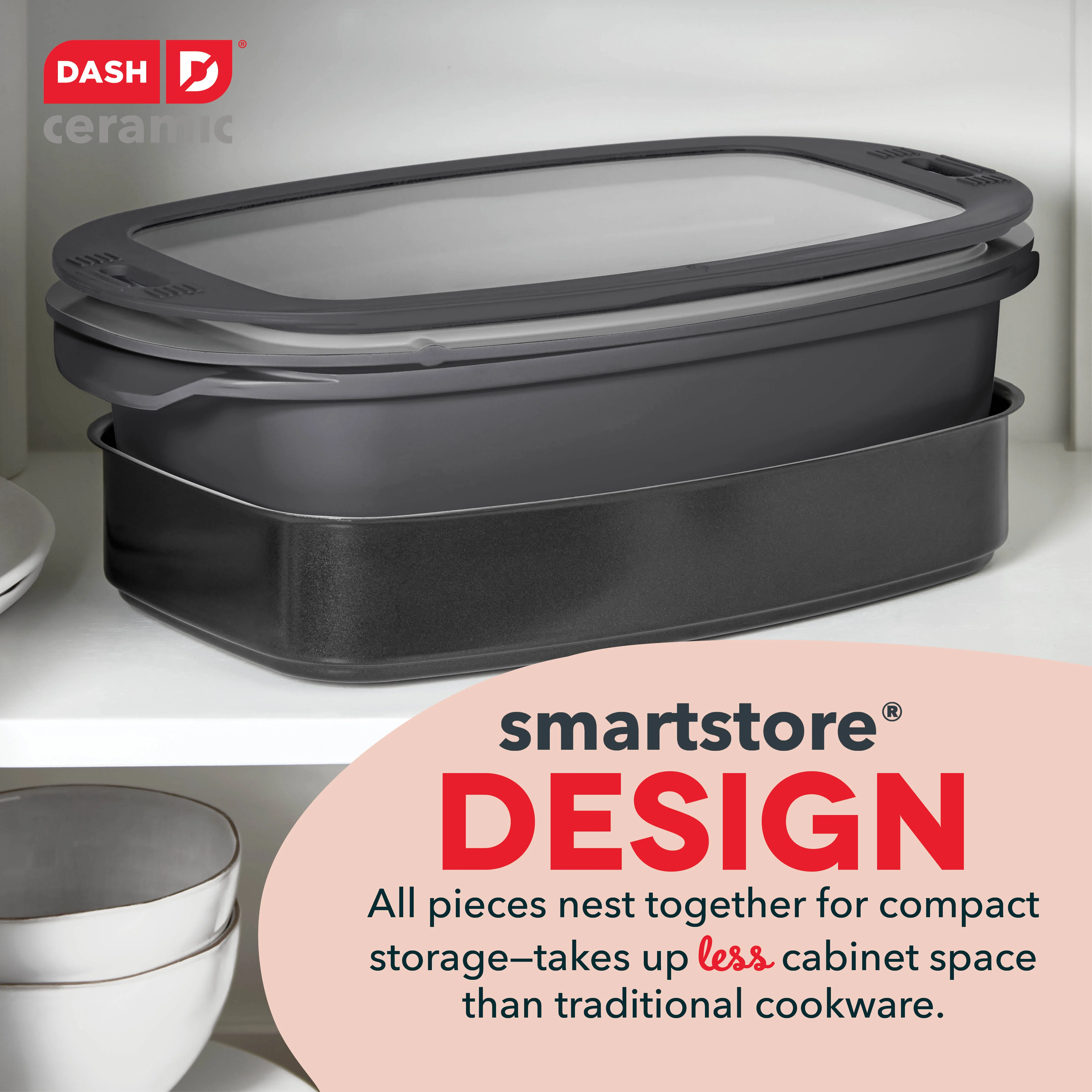 SmartStore™ 7-in-1 Multipurpose Cookware + Steamer Set - Image 9