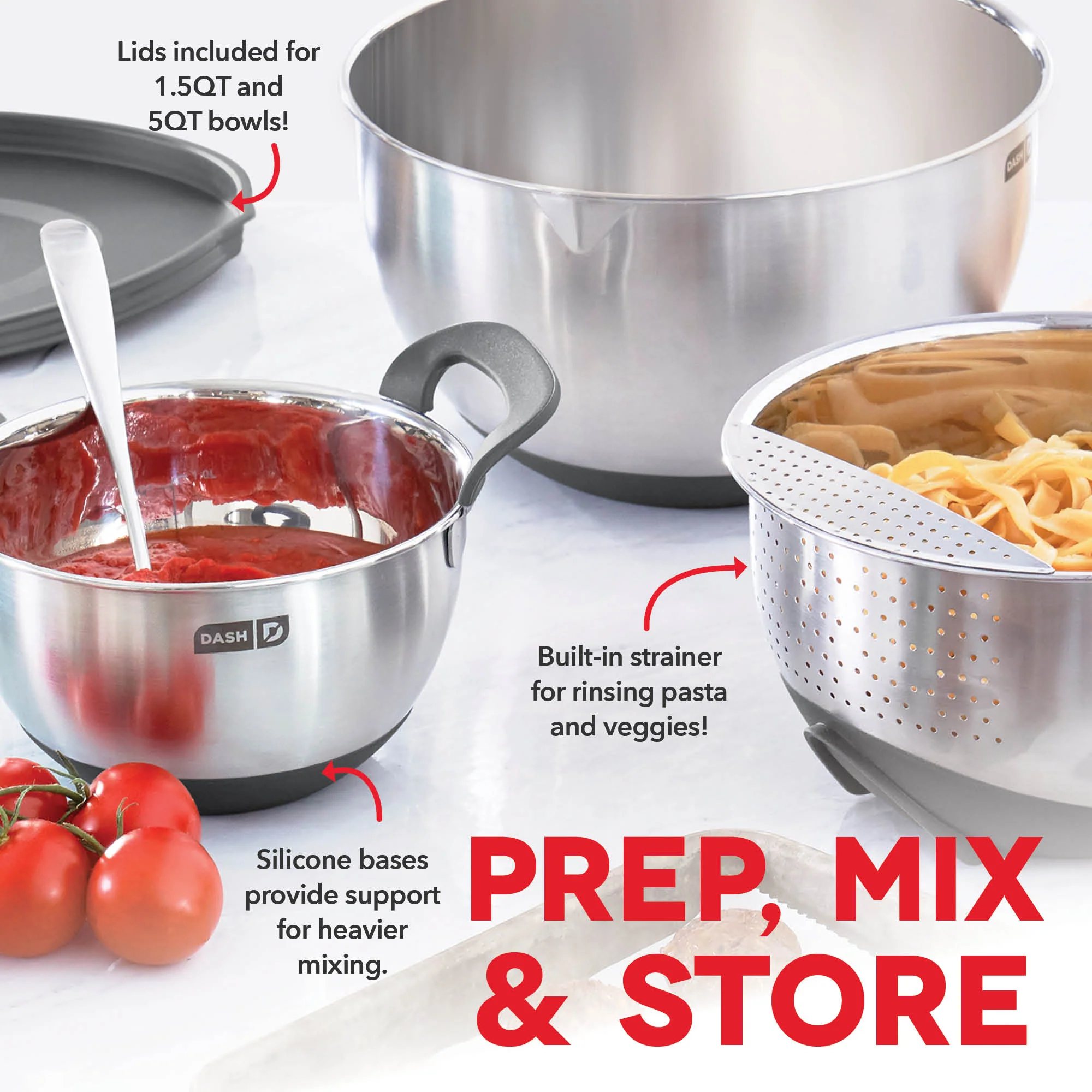 Stainless Steel Mixing Bowls - Image 7