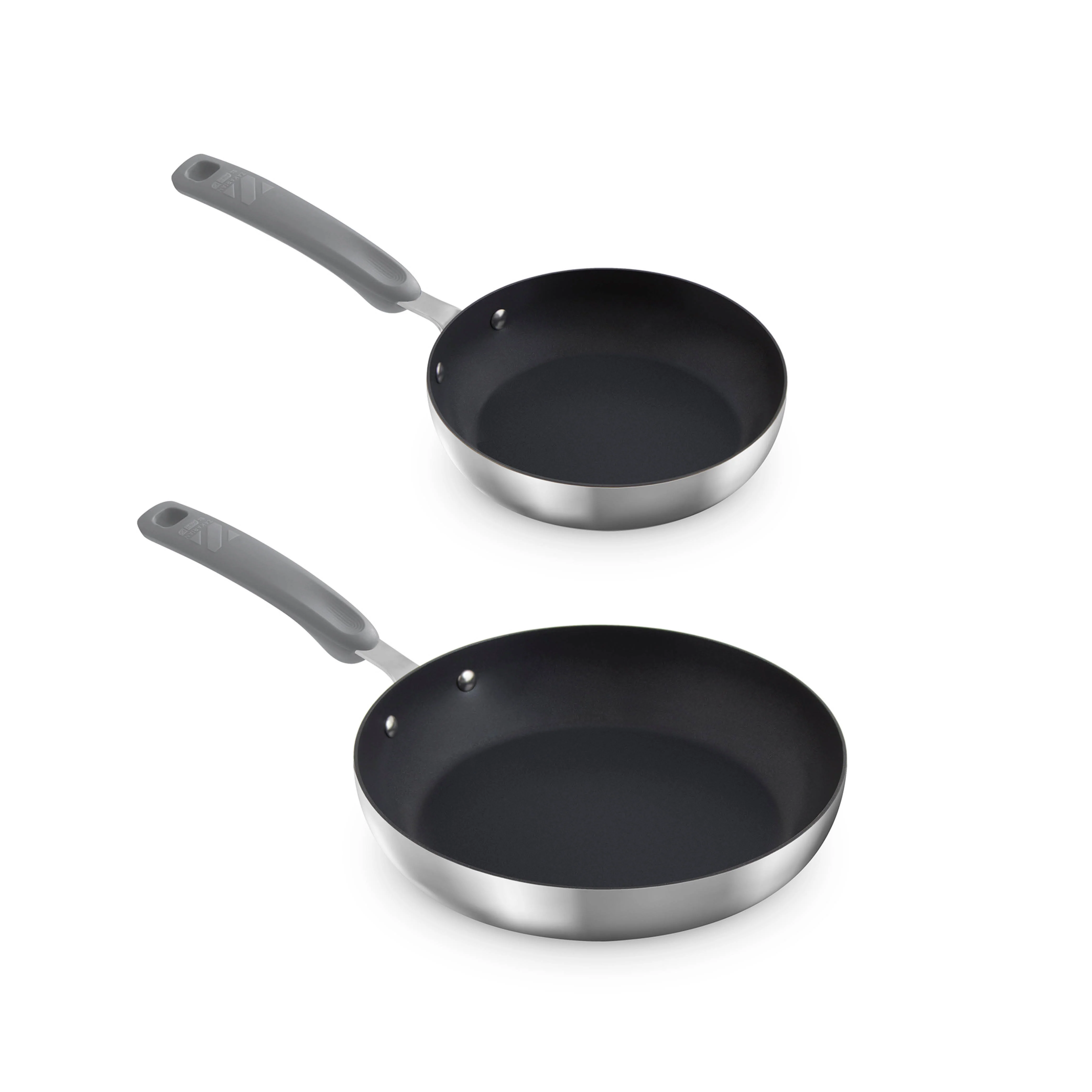 TruPro Stainless Steel Fry Pan Set - 8" 10" - Image 15