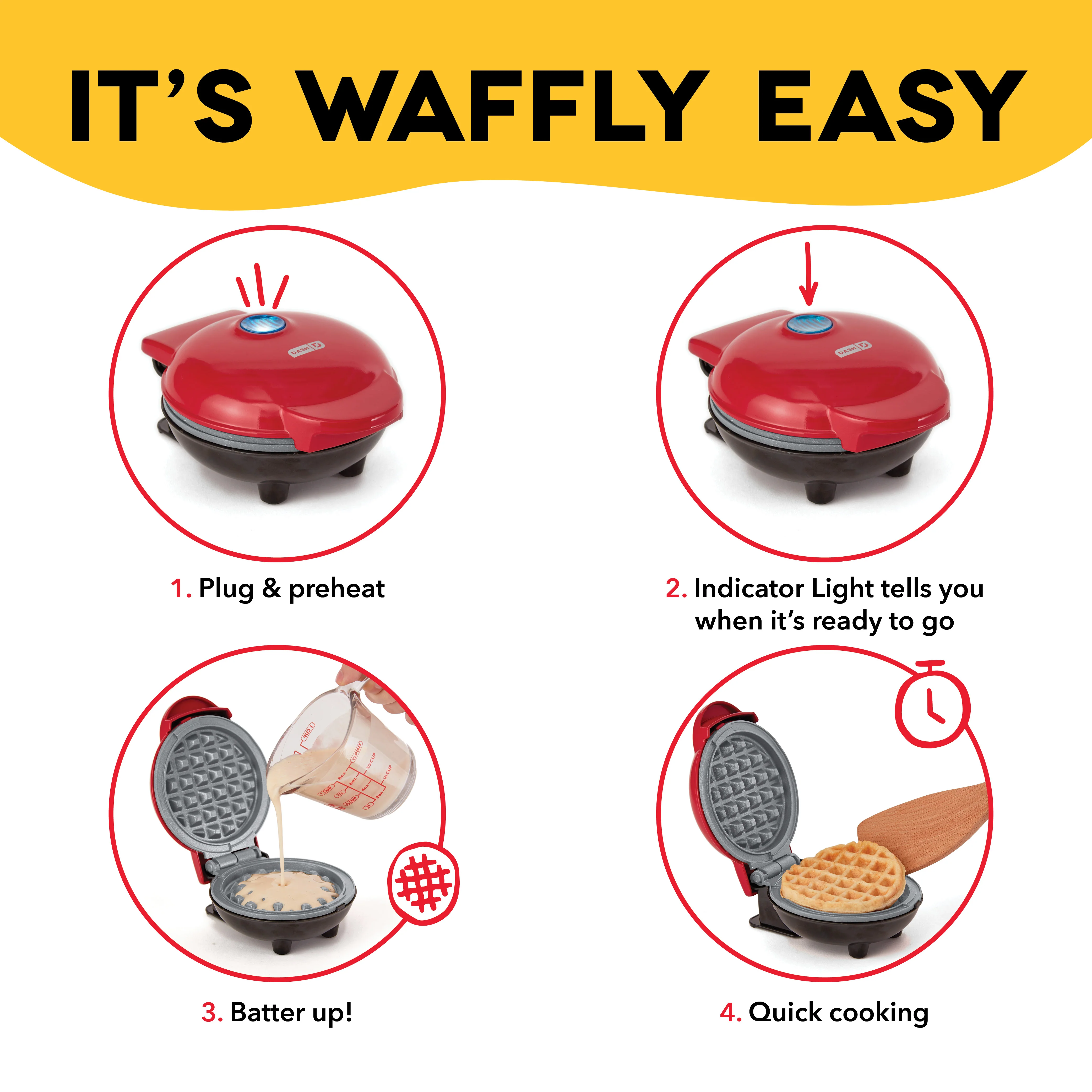 Winnie the Pooh Mini Waffle Maker - Image 4