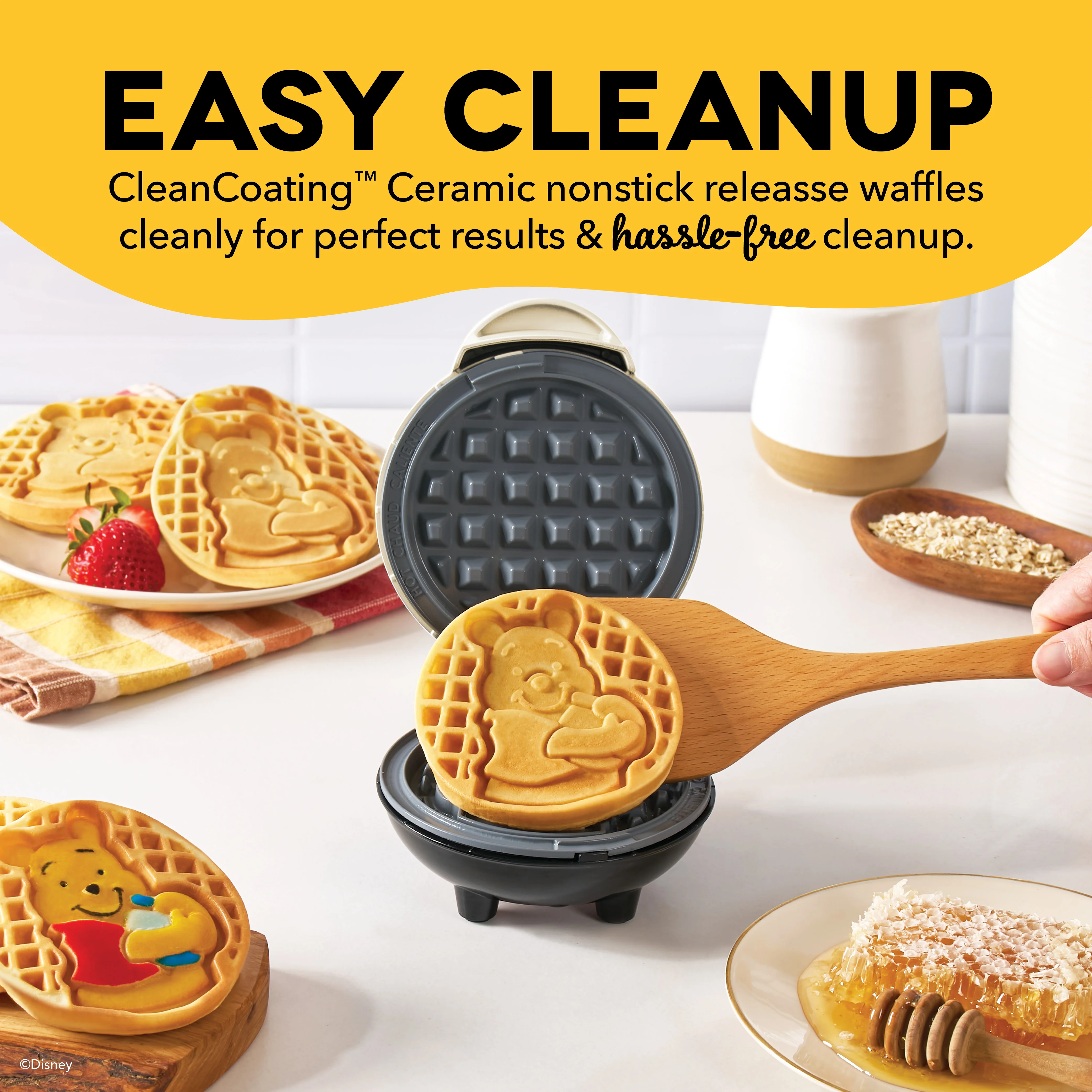 Winnie the Pooh Mini Waffle Maker - Image 5