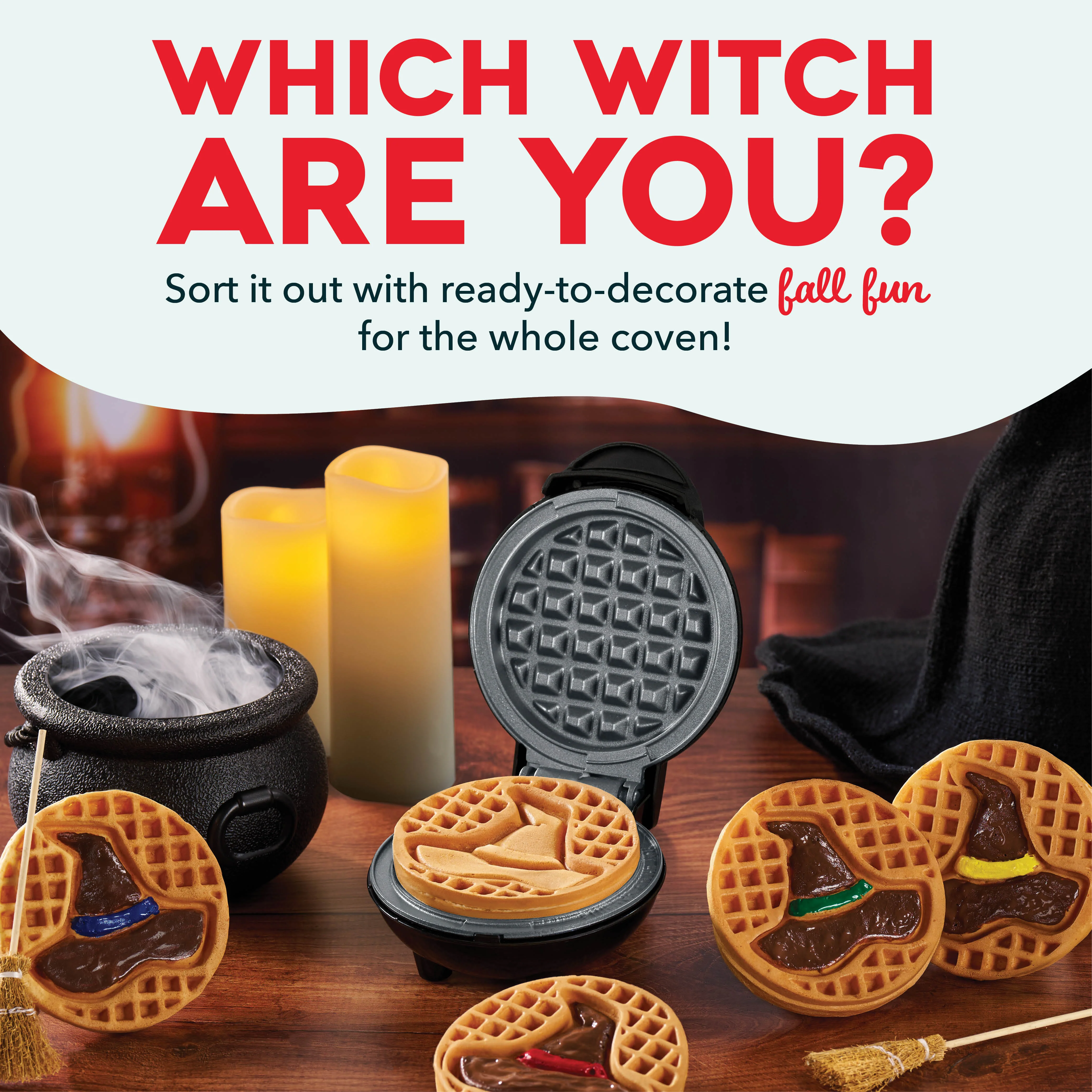 Witch Hat Mini Waffle Maker - Image 3
