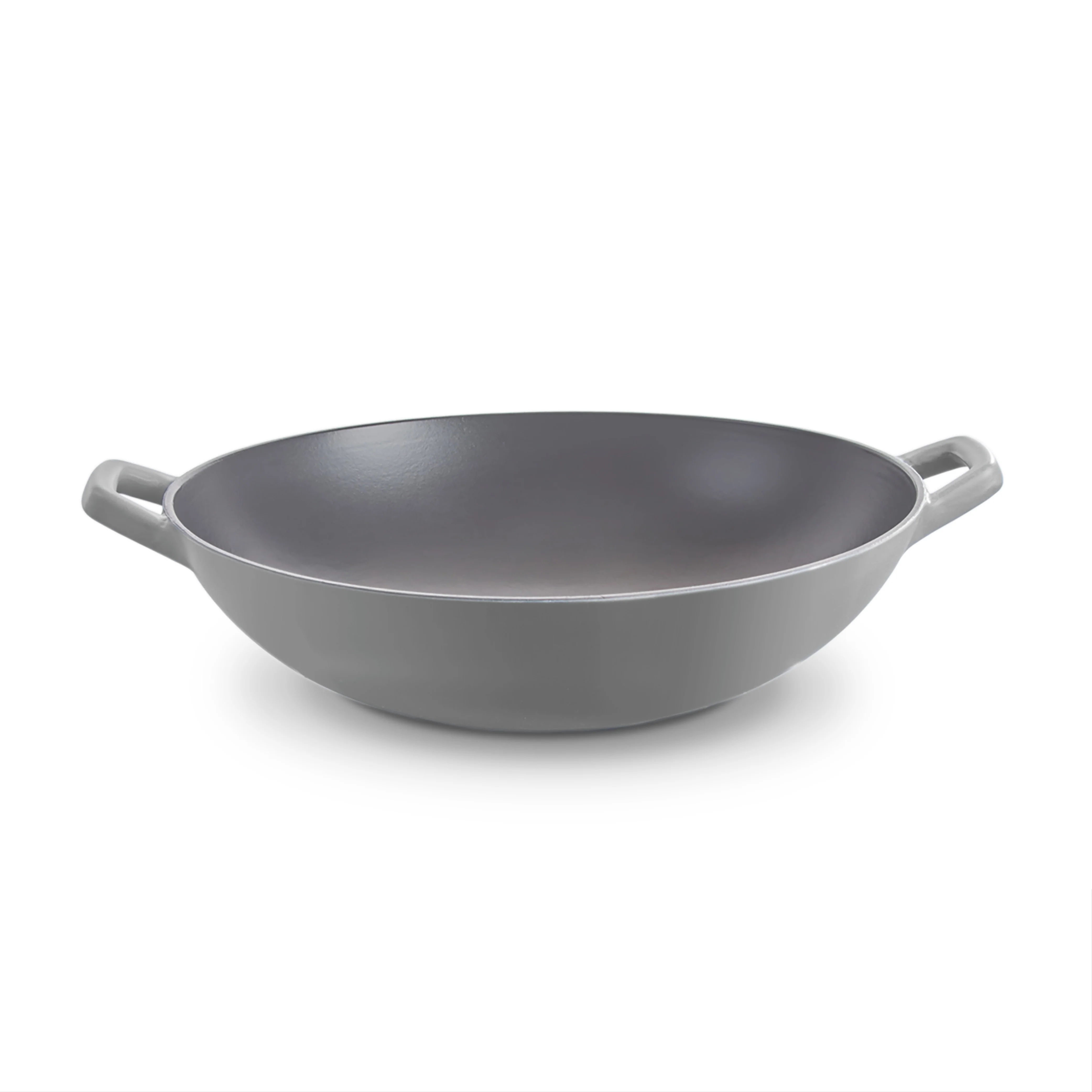 14" Nonstick Cast Iron Wok - Image 11